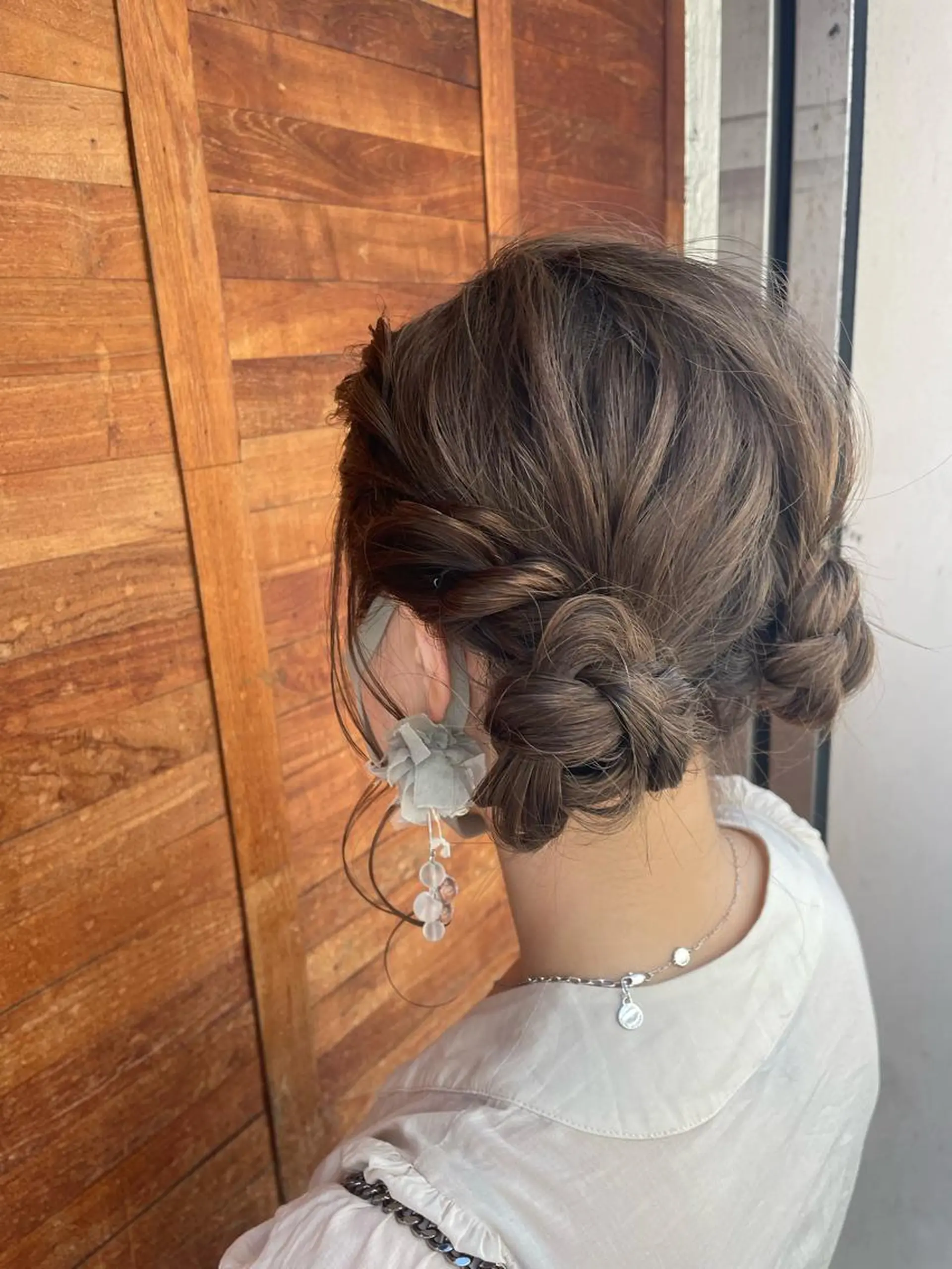 ヘアアレンジ ヘアセット 佐久間 成恵のヘアスタイル