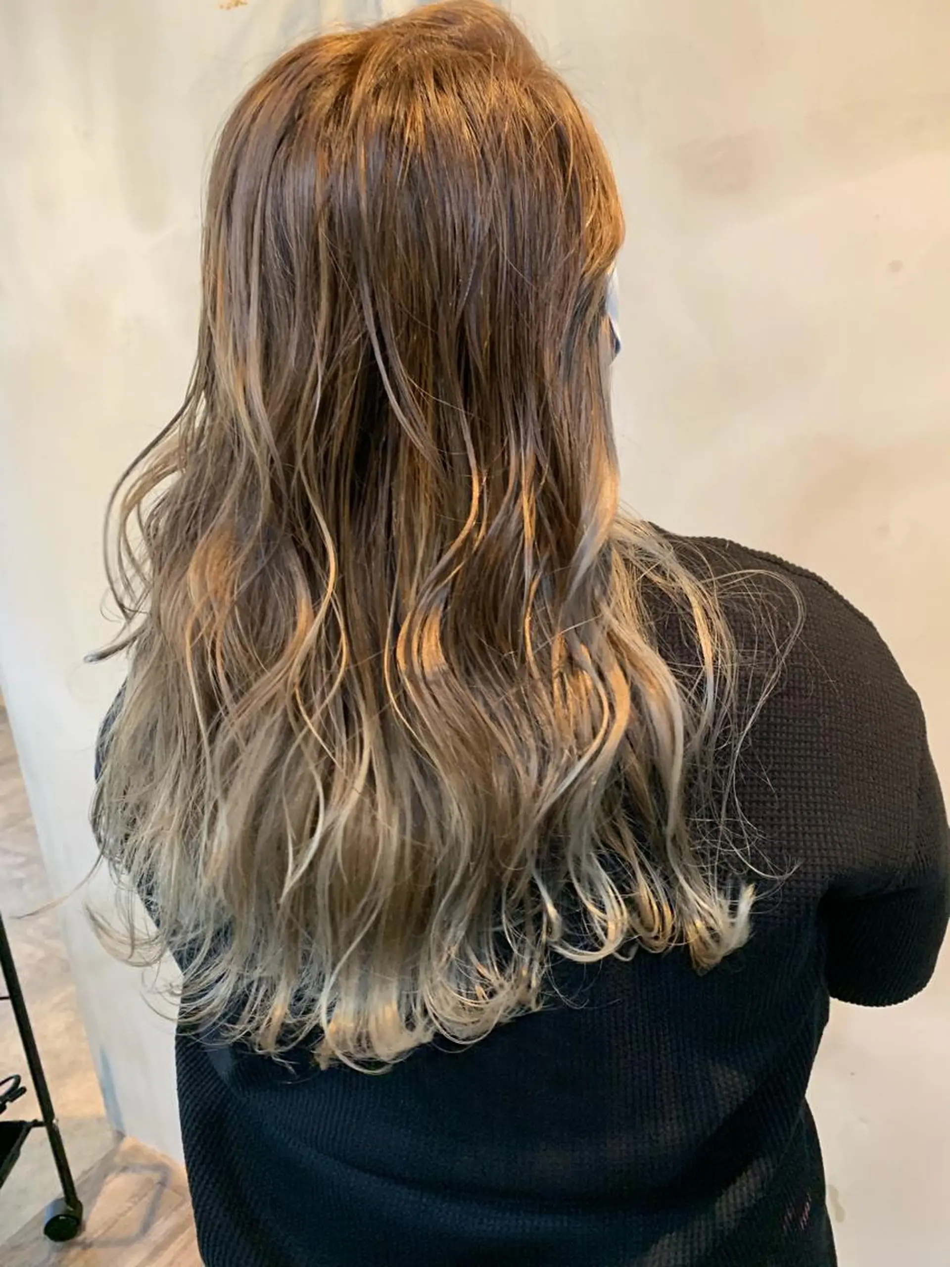 ロング カット ヘアカラー トリートメント 山本 みきのヘアスタイル