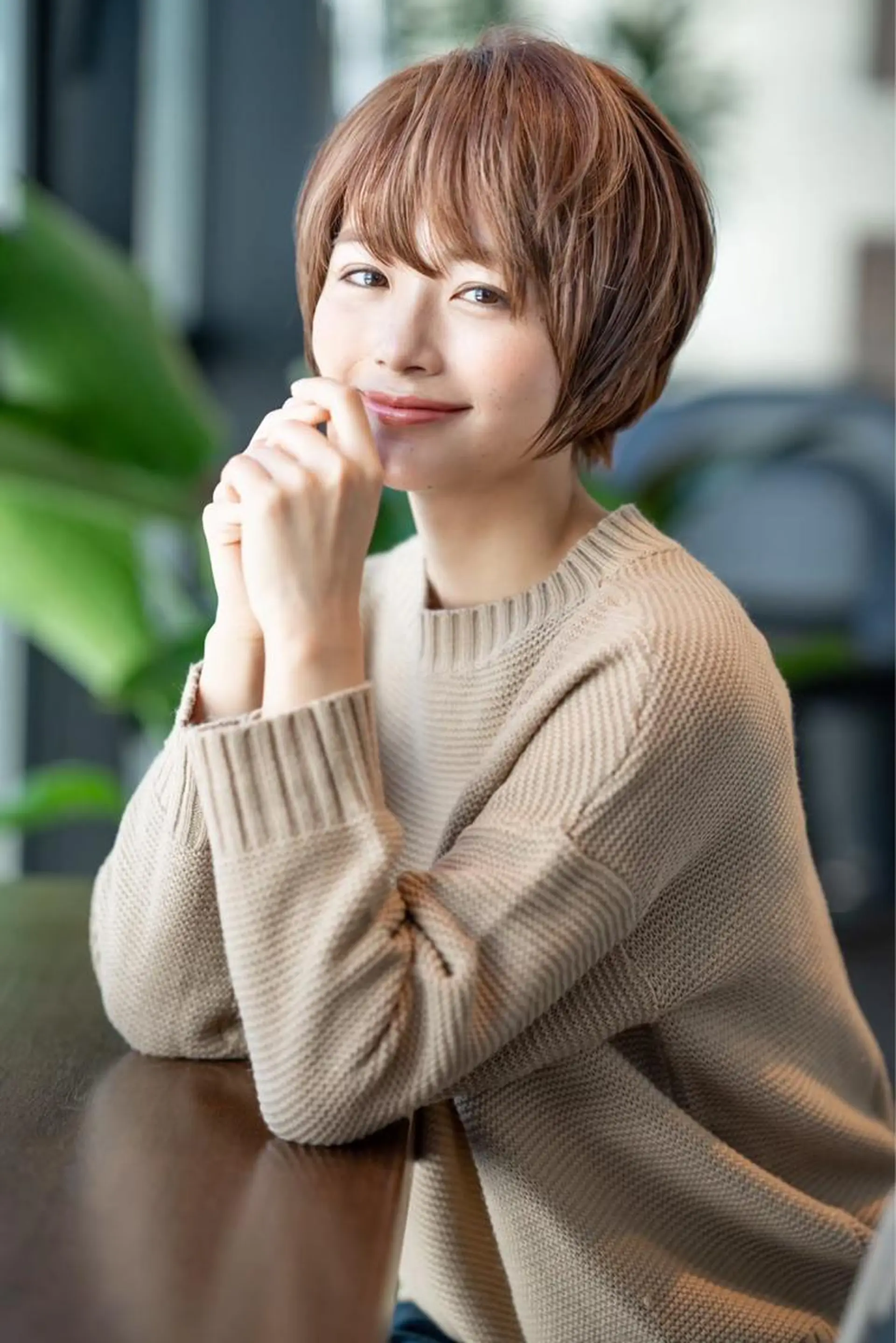 ショート カラー カット ヘアカラー トリートメント 🉐レイヤー/塩見 弘樹🉐渋谷のヘアスタイル