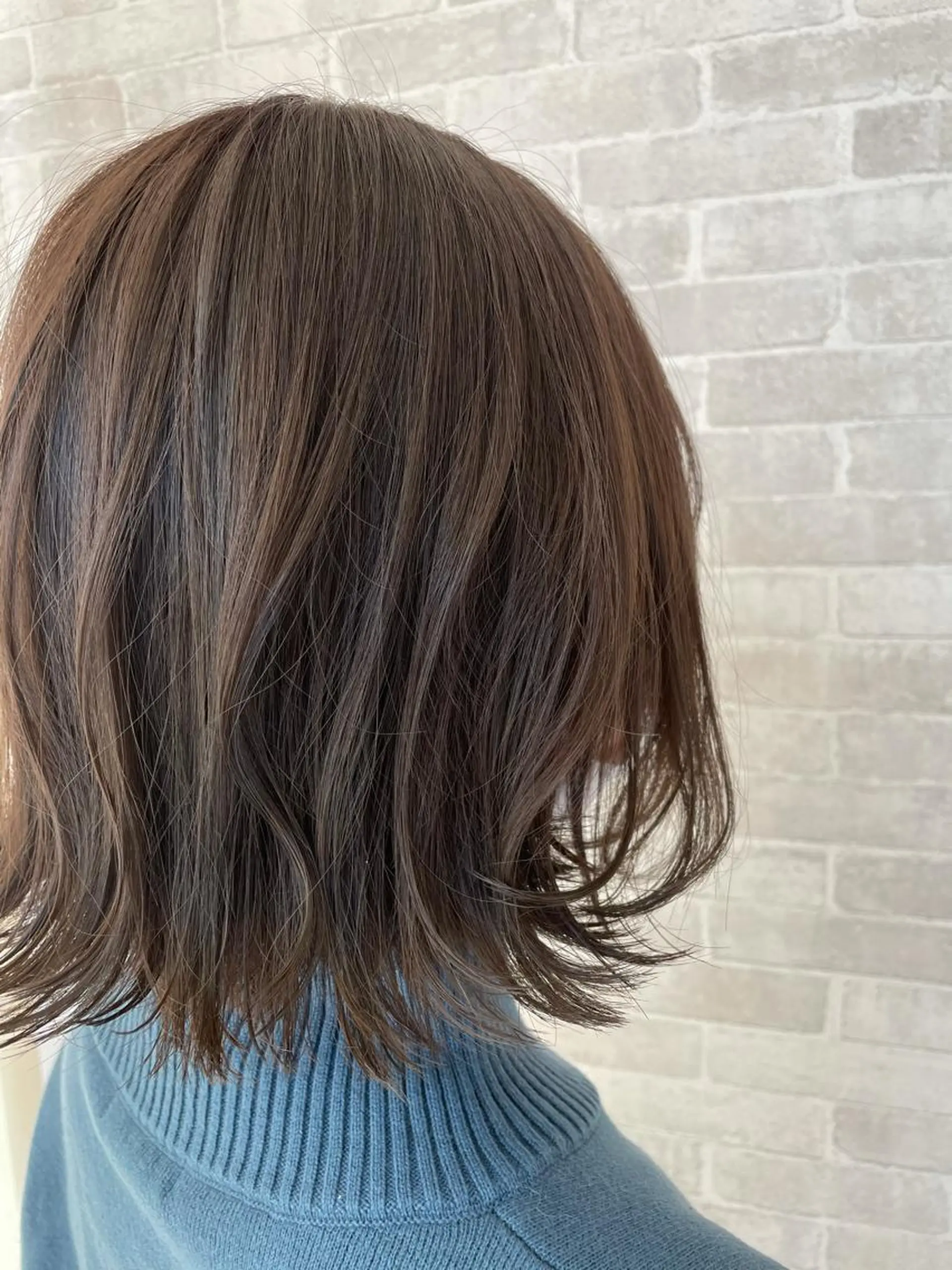 ミディアム カラー カット ヘアカラー Well's TAIGAのヘアスタイル
