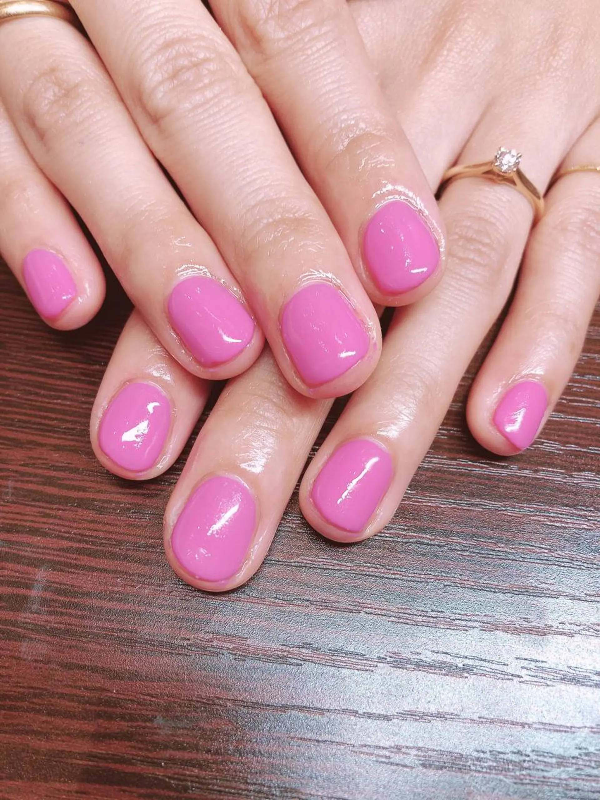 ネイル アートネイル ワンカラーネイル Piacere所属・Piacere 絵美のネイルデザイン