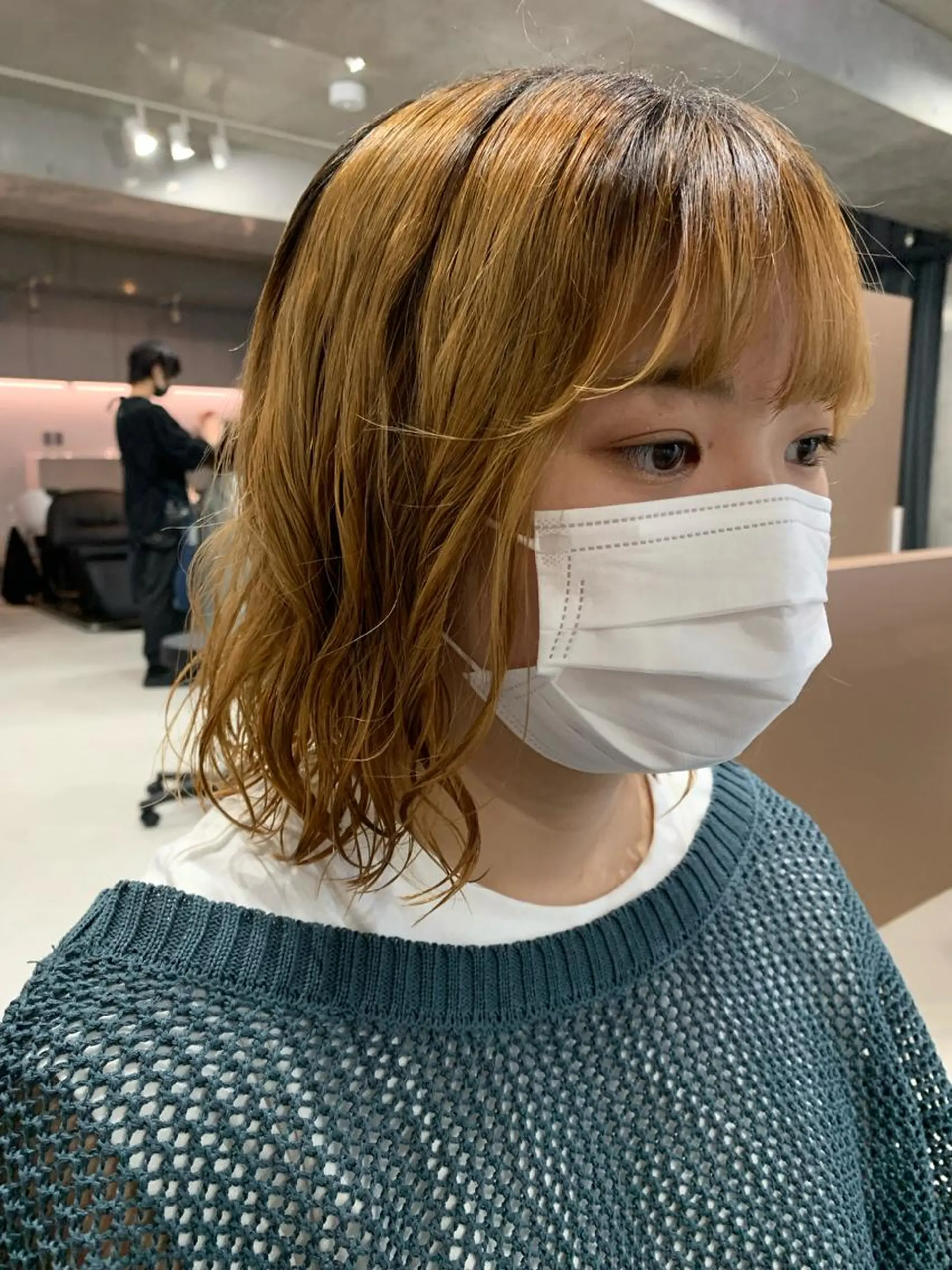 パーマ ボブパーマコテ巻き風 パーマNo1深江秀平のヘアスタイル