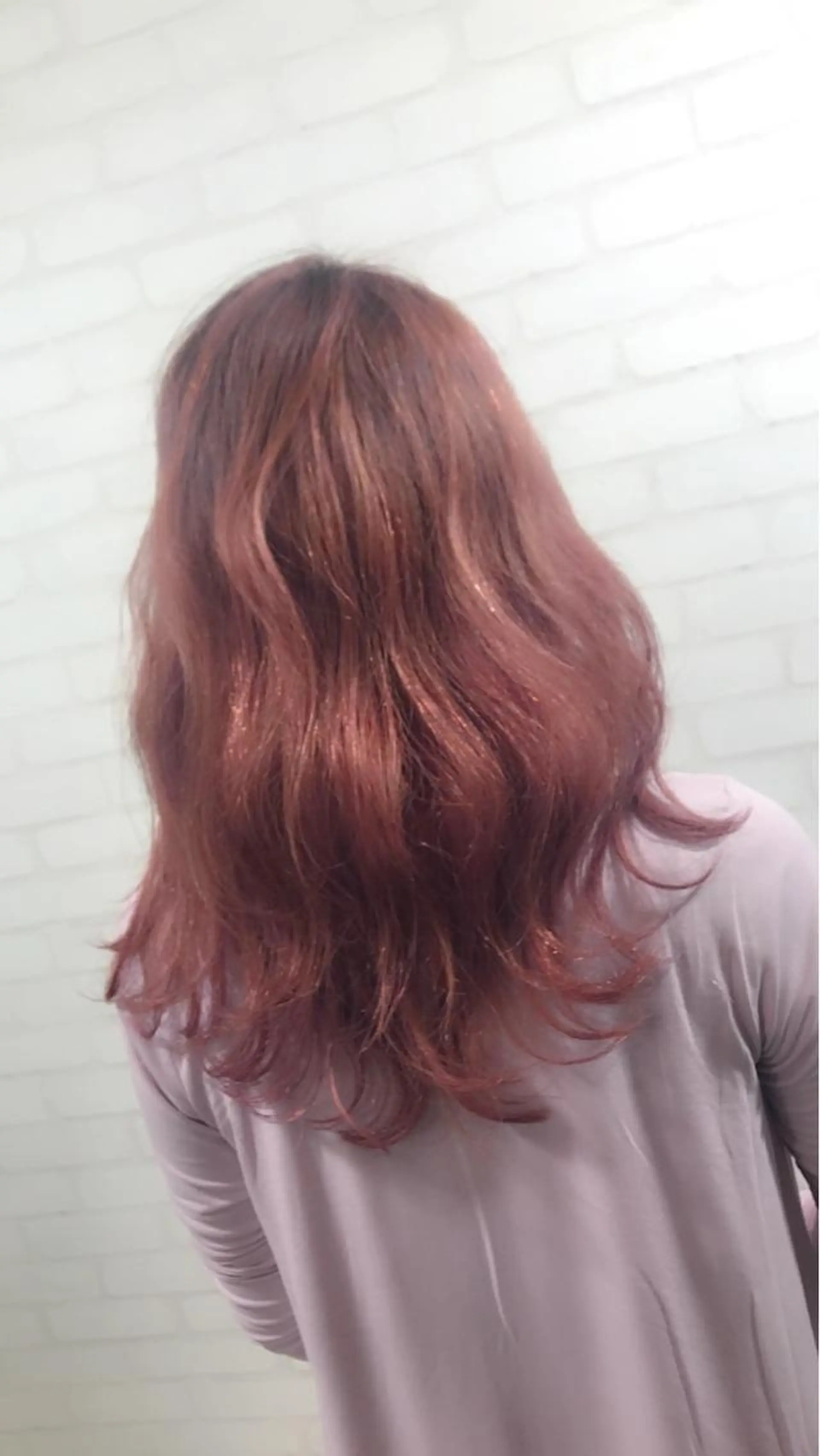 ロング アッシュ Selene hair OSAKAのヘアスタイル