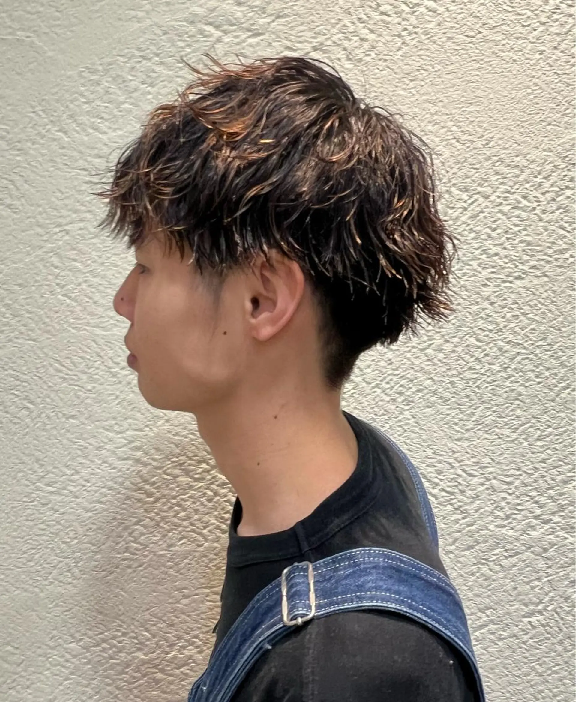 パーマ メンズ 石原 姫菜のヘアスタイル