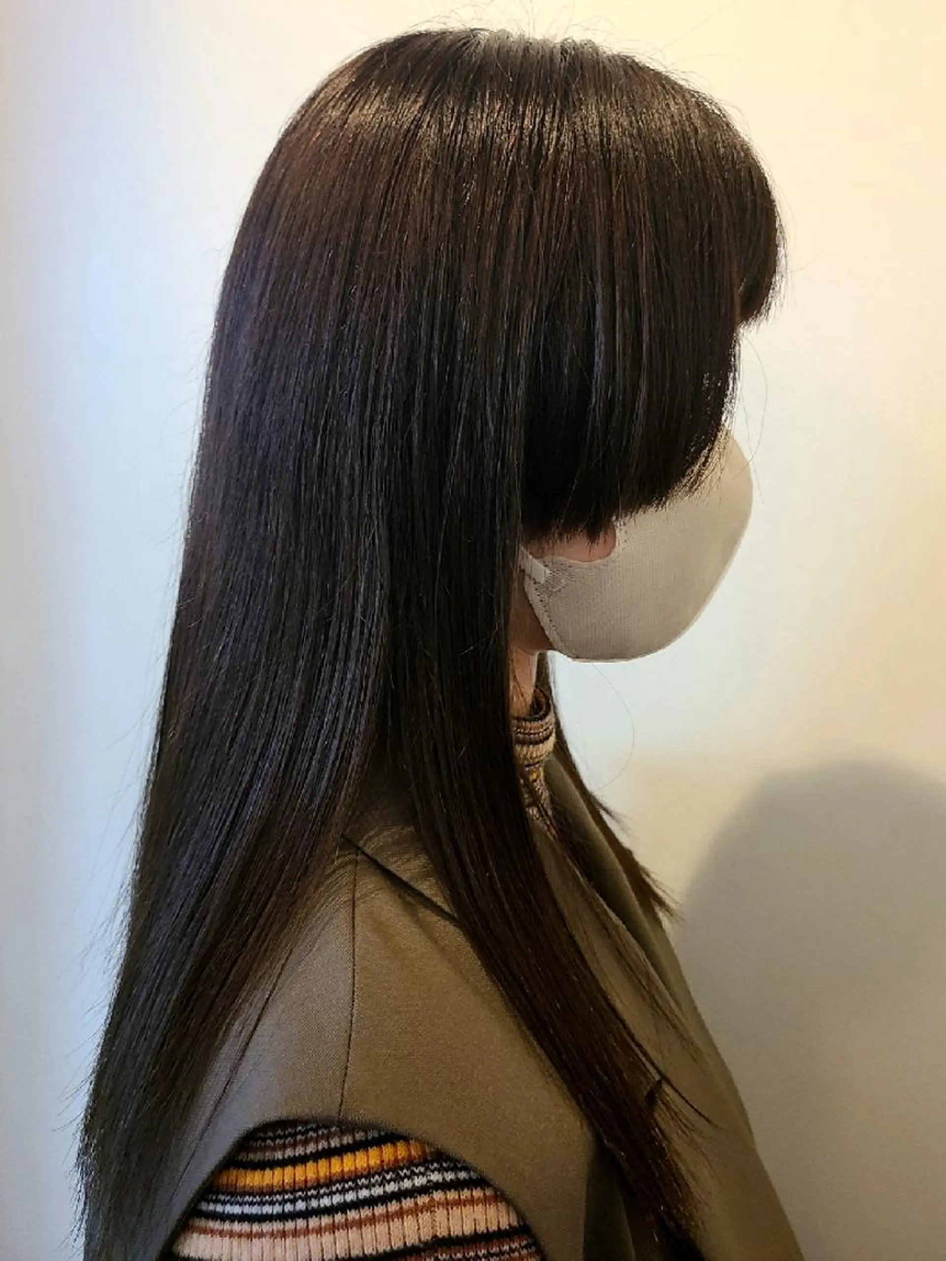 ミディアム 顔周りカット カット トリートメント Hazumi Ayanoのヘアスタイル