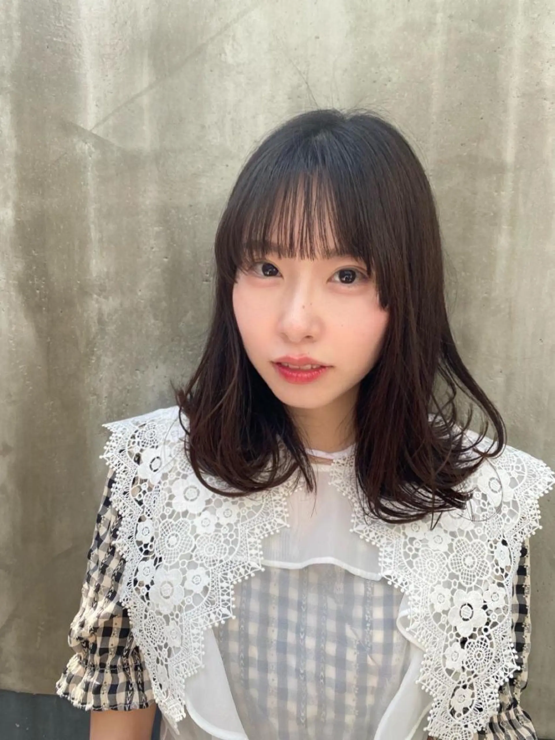 ミディアム 🎀ブリーチなし 透明感🎀yuhiのヘアスタイル