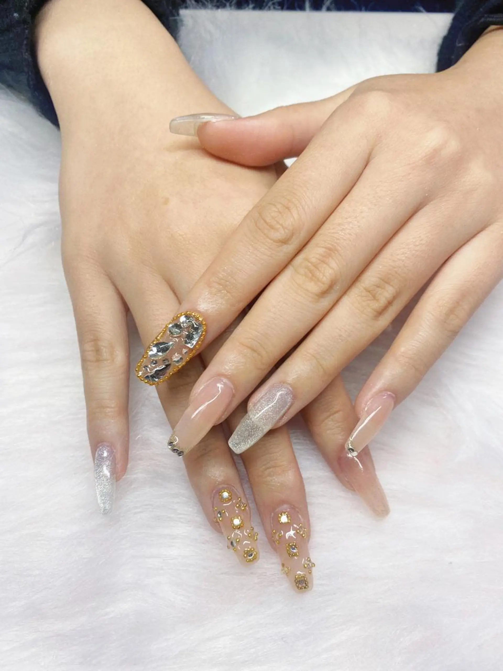 ネイル 長さ出し ジェルネイル 持ち込み スカルプネイル ソフトジェル INF ネイルサロンのネイルデザイン