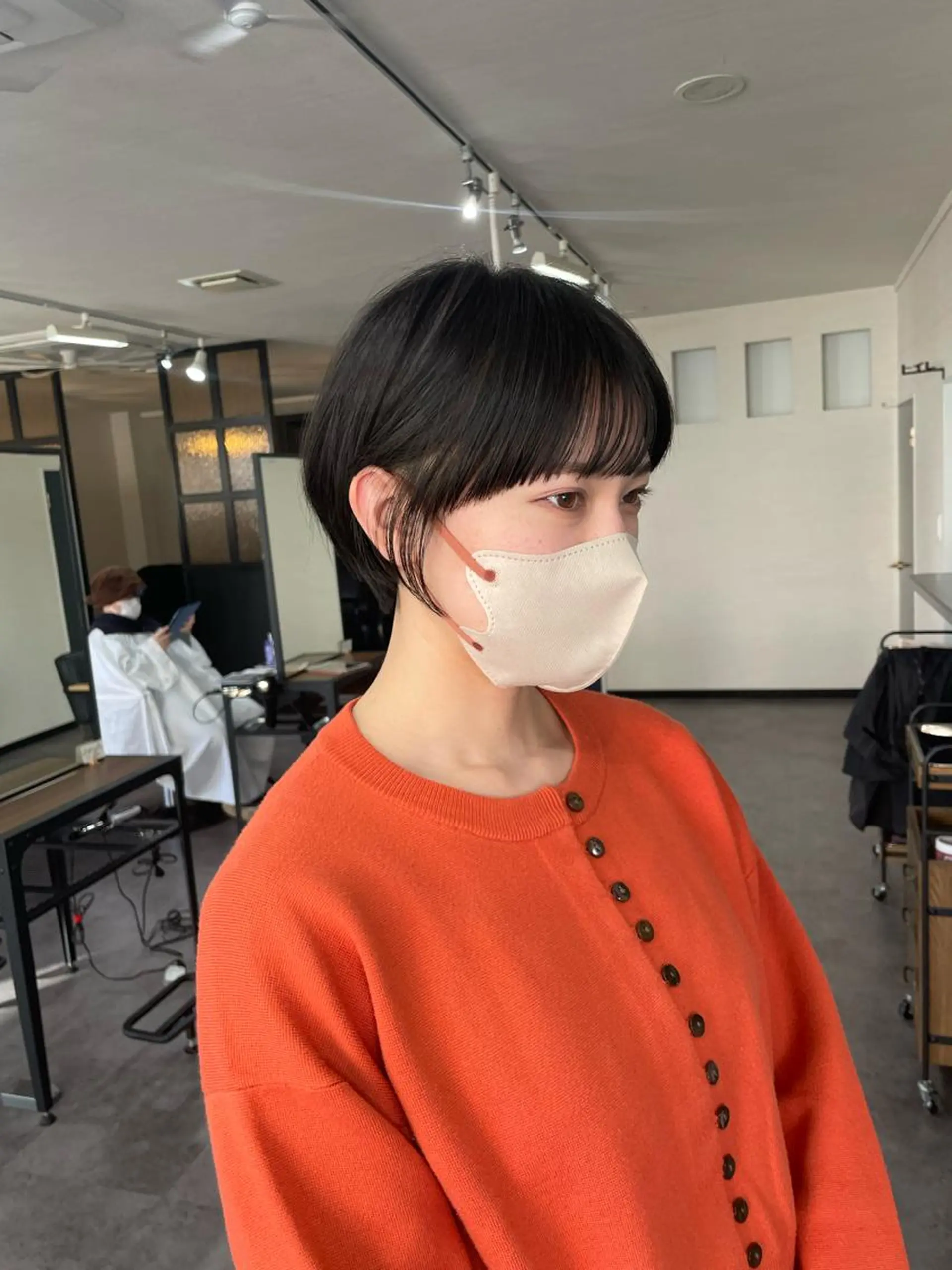 ショート ショートヘア .M所属・松浦 翼のヘアスタイル