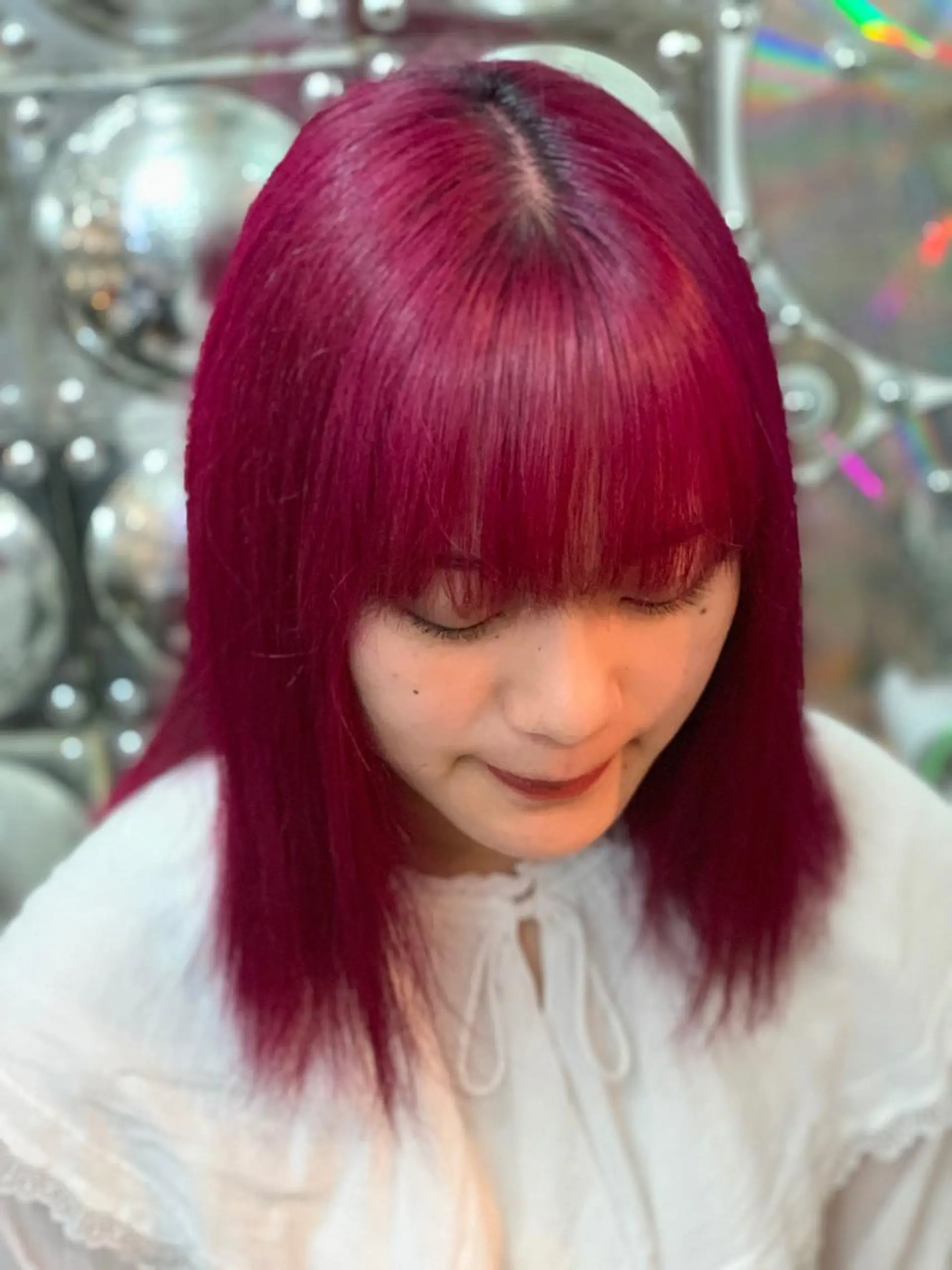 ミディアム カラー ブリーチ haco+所属・🌈派手髪エクステ ブレイズ🌈ひろとのヘアスタイル