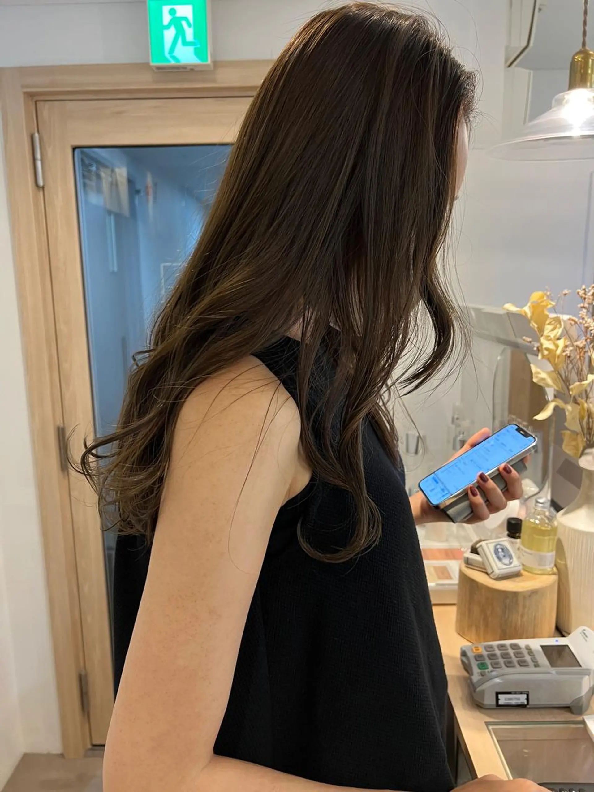 ロング カラー ショート・ボブパーマ 指名No.1かけるのヘアスタイル