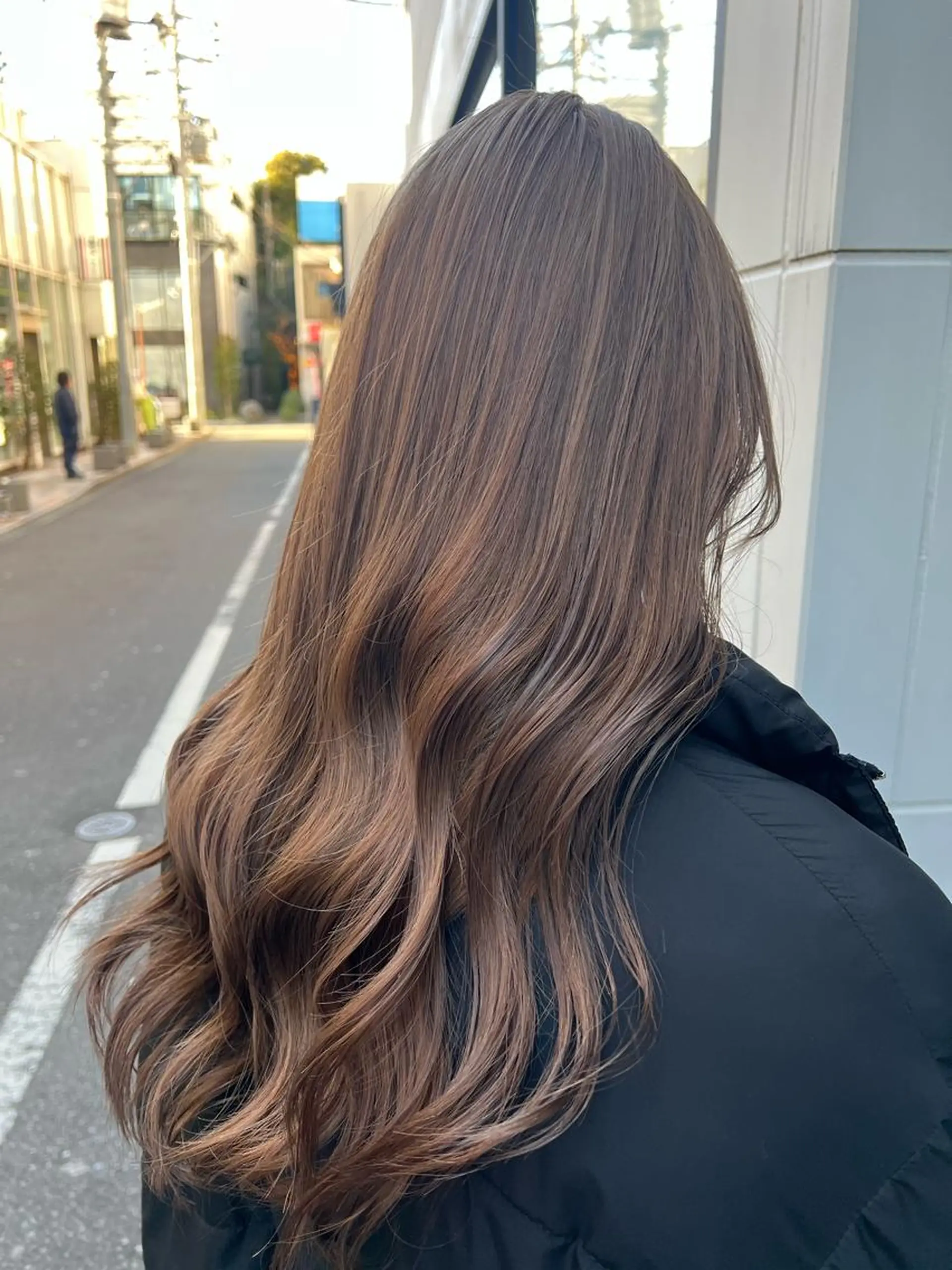 ロング カラー ヘアアレンジ Moana by HEADLIGHT所属・tomoka/ デザインカラー🌺のヘアスタイル