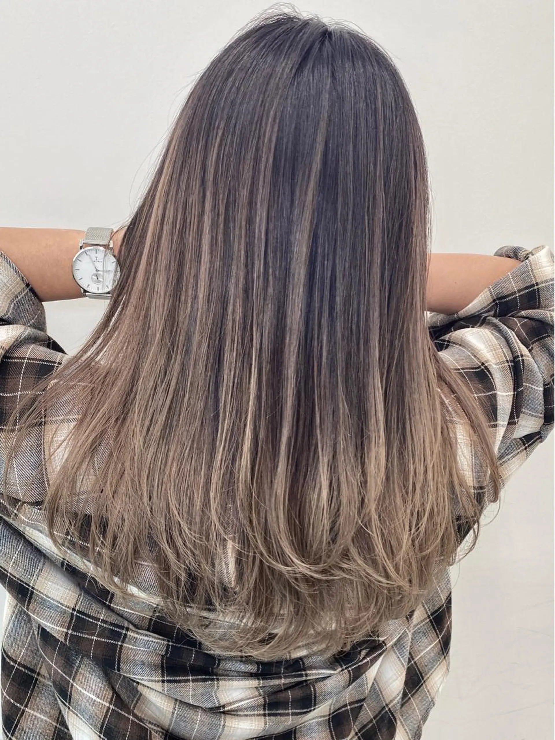 ミディアム カラー ヘアアレンジ 透明感カラー ハイライトカラー ハイライト 【公式】amble luxe池袋東口🩷のヘアスタイル