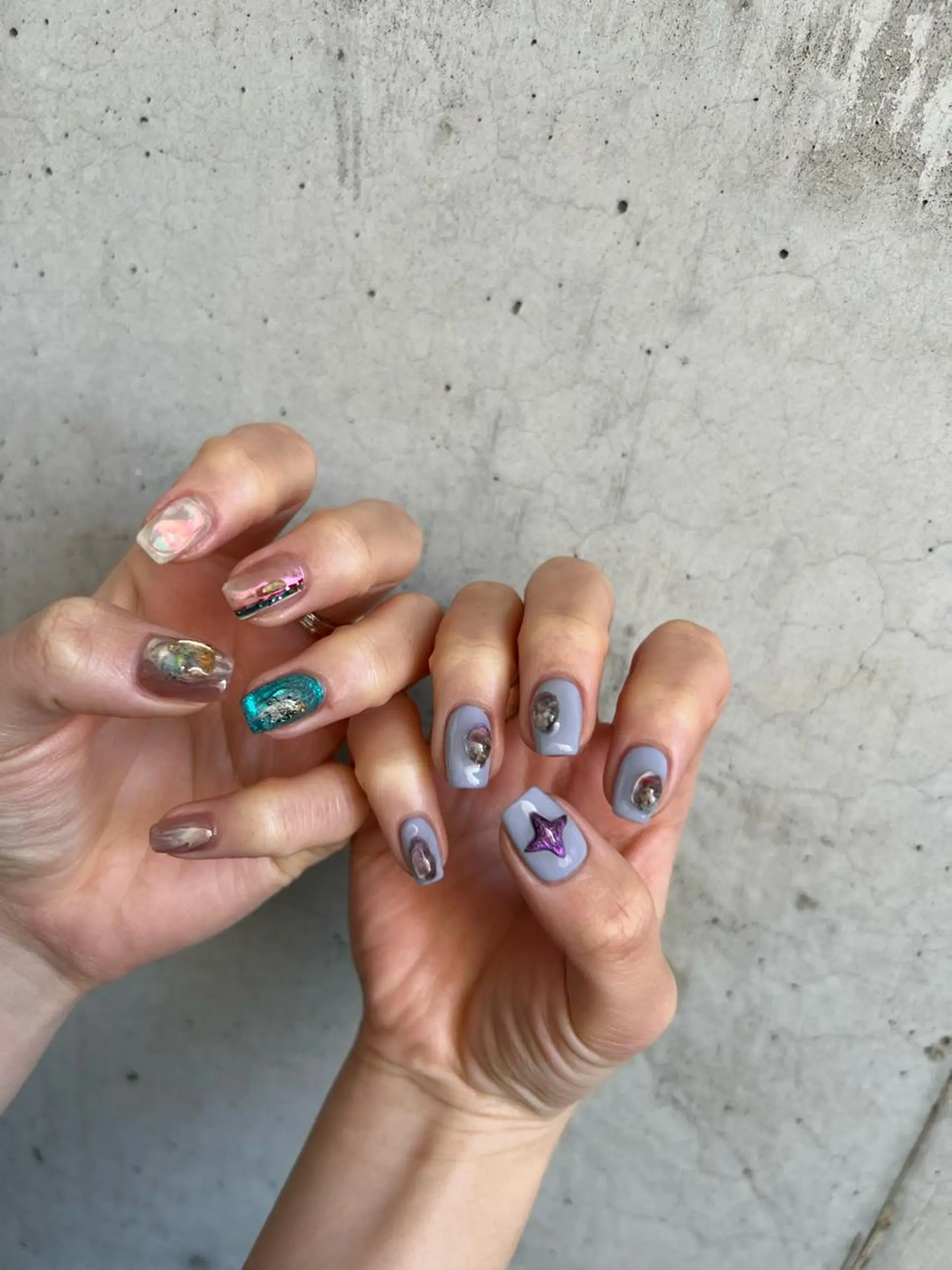 ネイル 持ち込み ニュアンスネイル ハンドネイル ハンドケア Charme. NOBUKOのネイルデザイン