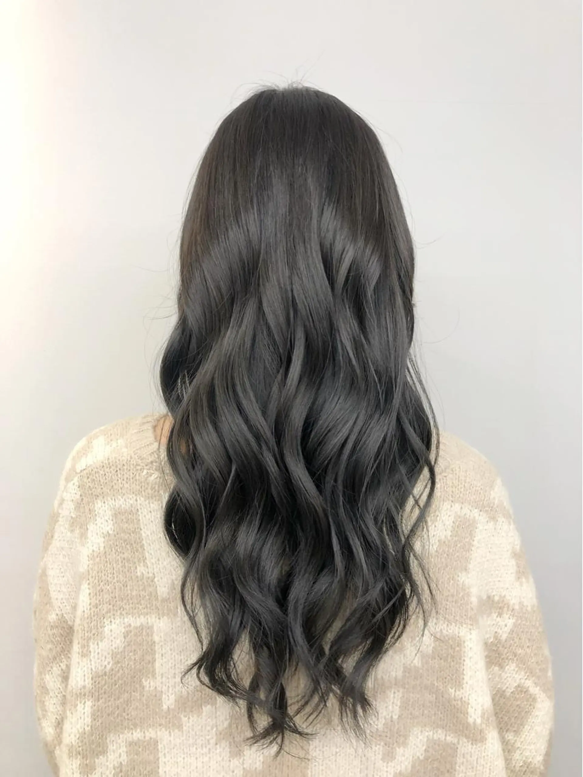 ロング カラー ブルーカラー ブルージュ グレージュ 代表　YUKI ☆のヘアスタイル