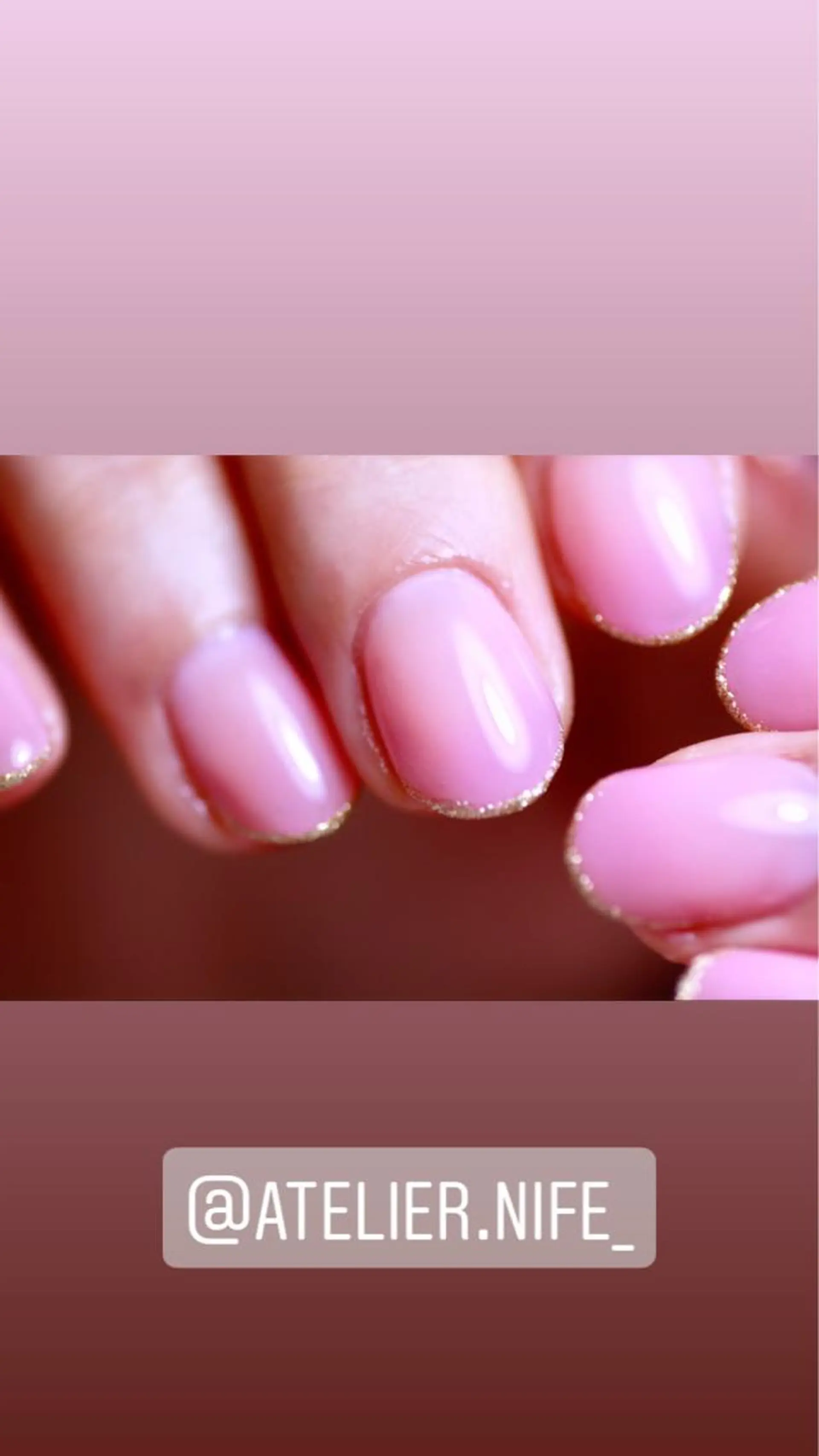 ネイル ラメ(グリッター) atelier nife.のネイルデザイン