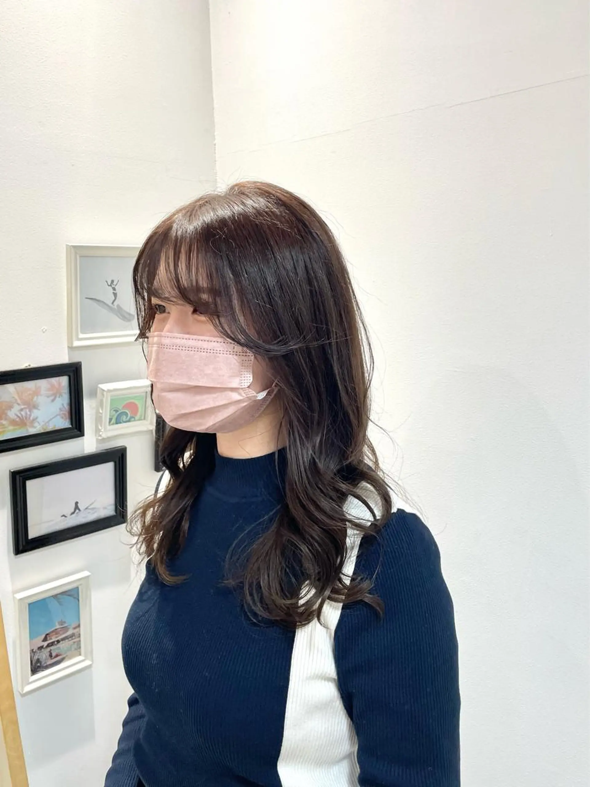 ロング カラー 💫小顔カット TAROのヘアスタイル