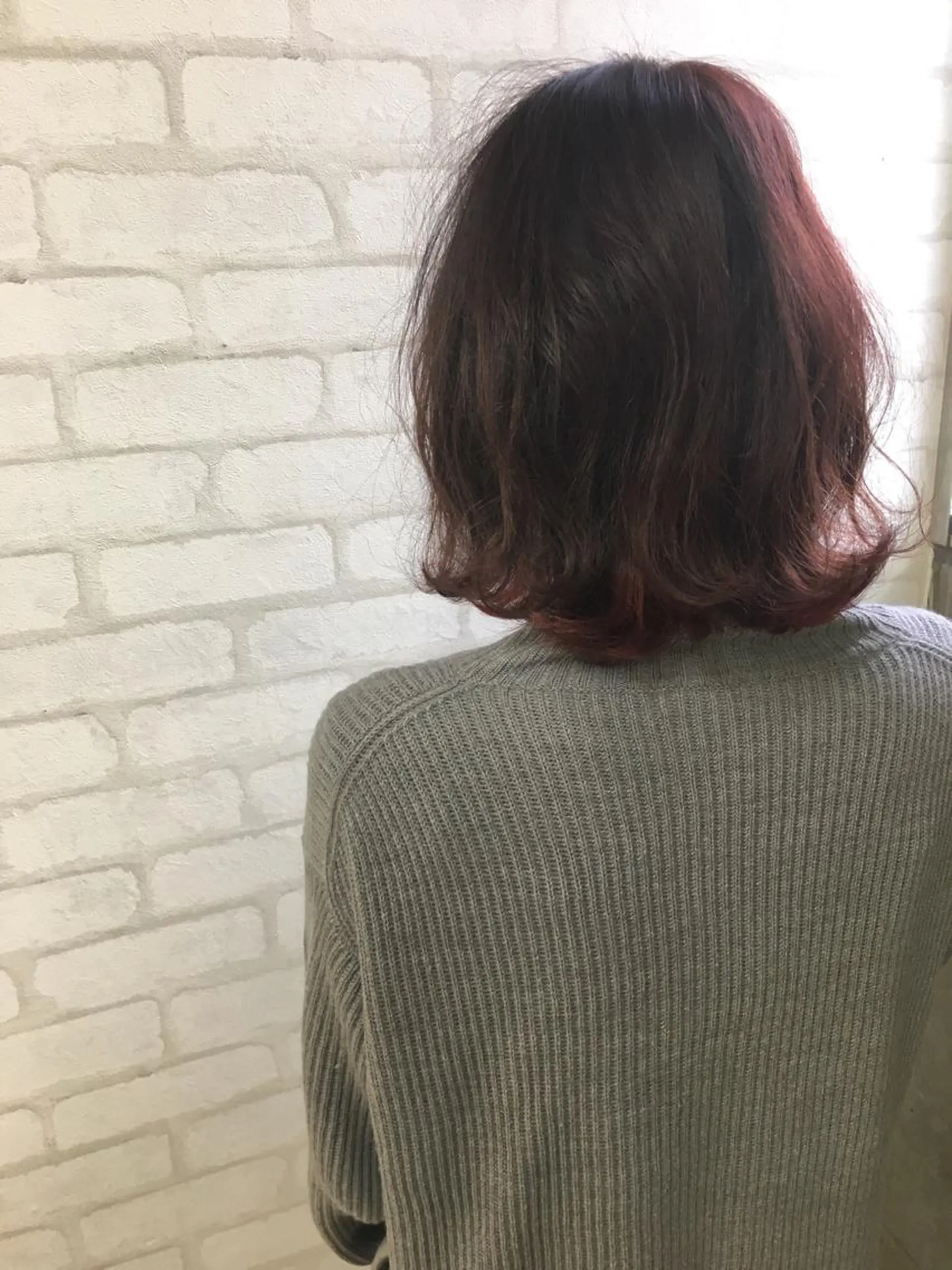 ショート カット ヘアカラー トリートメント brace 立花のヘアスタイル