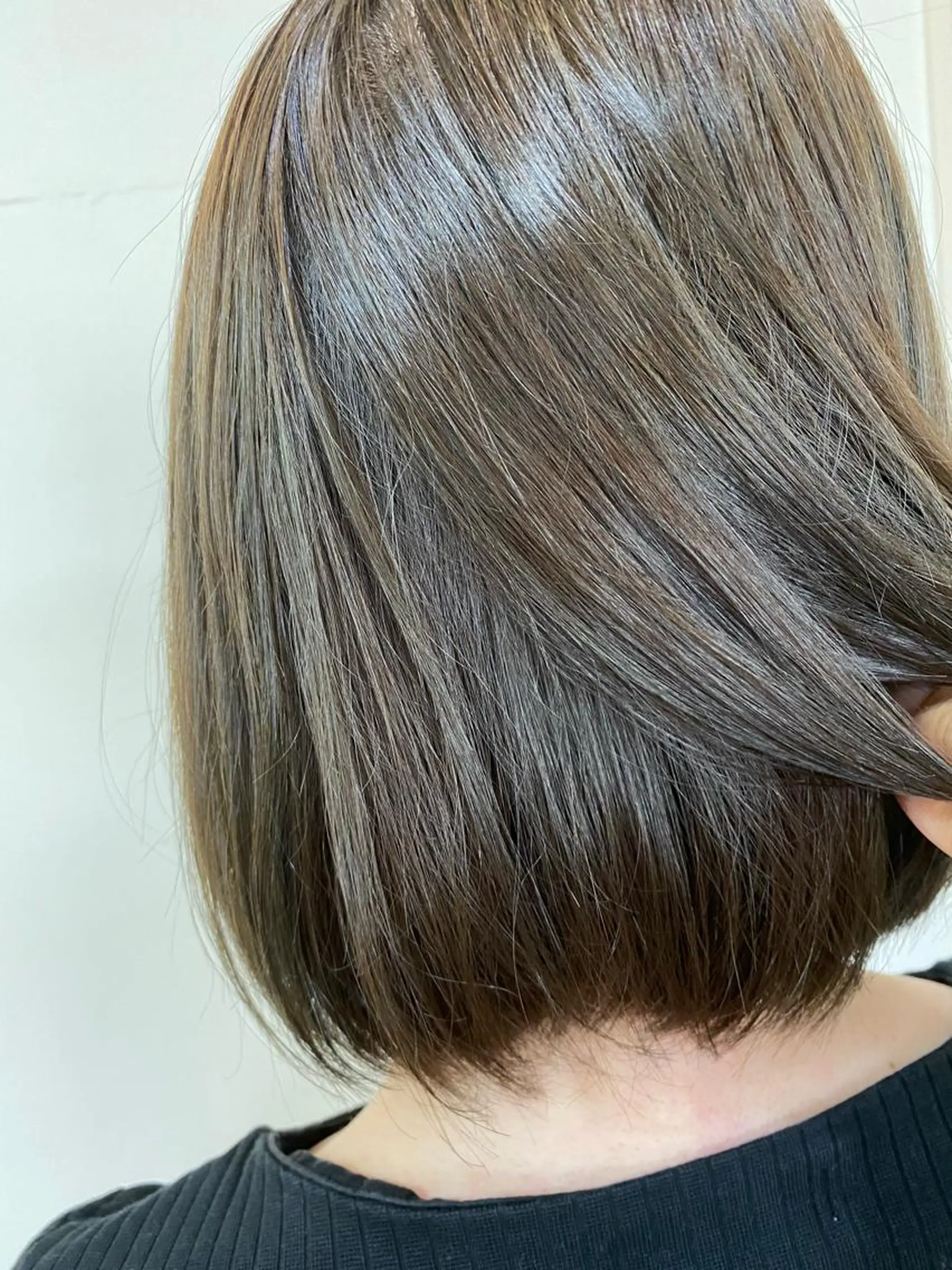 ミディアム カラー ボブ Ricci小針店所属・小池 隼人のヘアスタイル