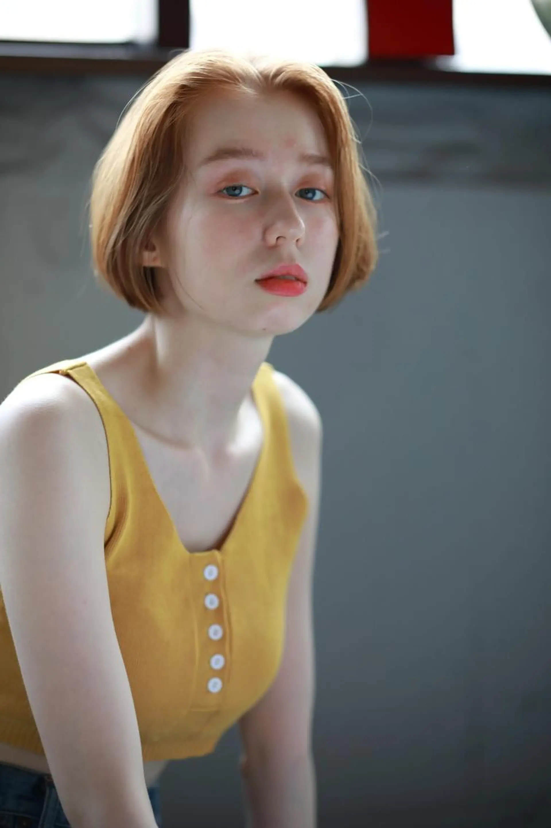 ミディアム パーマ カラー ミディアムパーマ アクアカラー ダブルカラー グラデーションカラー ハイライトカラー 💈Chlom💈_ 公式_NewOpenのヘアスタイル