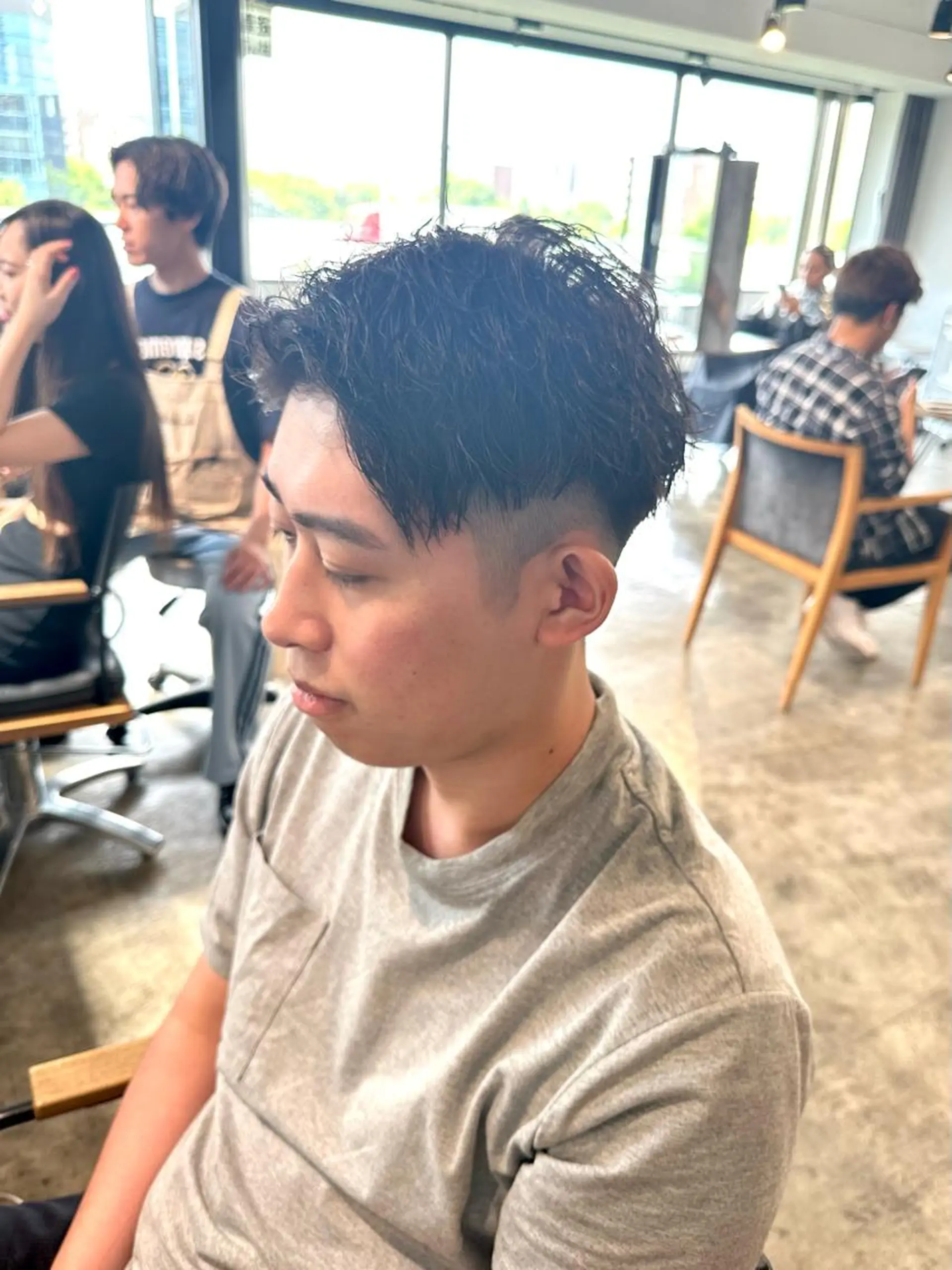 メンズ メンズパーマ メンズツイストパーマ 波巻きパーマ ツイストパーマ カット ヘアカラー パーマ トリートメント 骨格補正施術/メンズ 専門美容師/YUYAのヘアスタイル