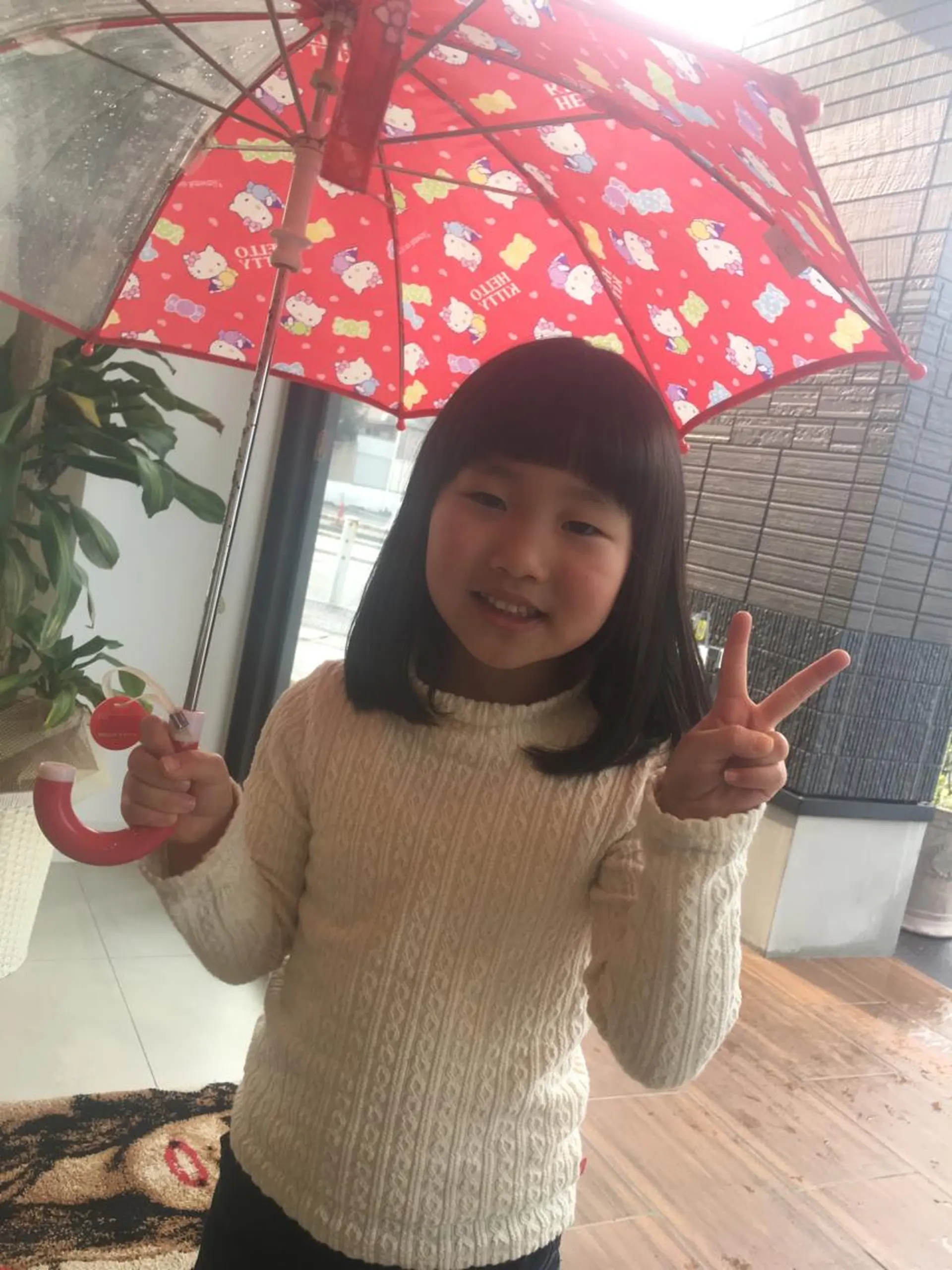 ショート ミディアム セミロング カラー パーマ ヘアアレンジ キッズ ひがし さゆりのヘアスタイル