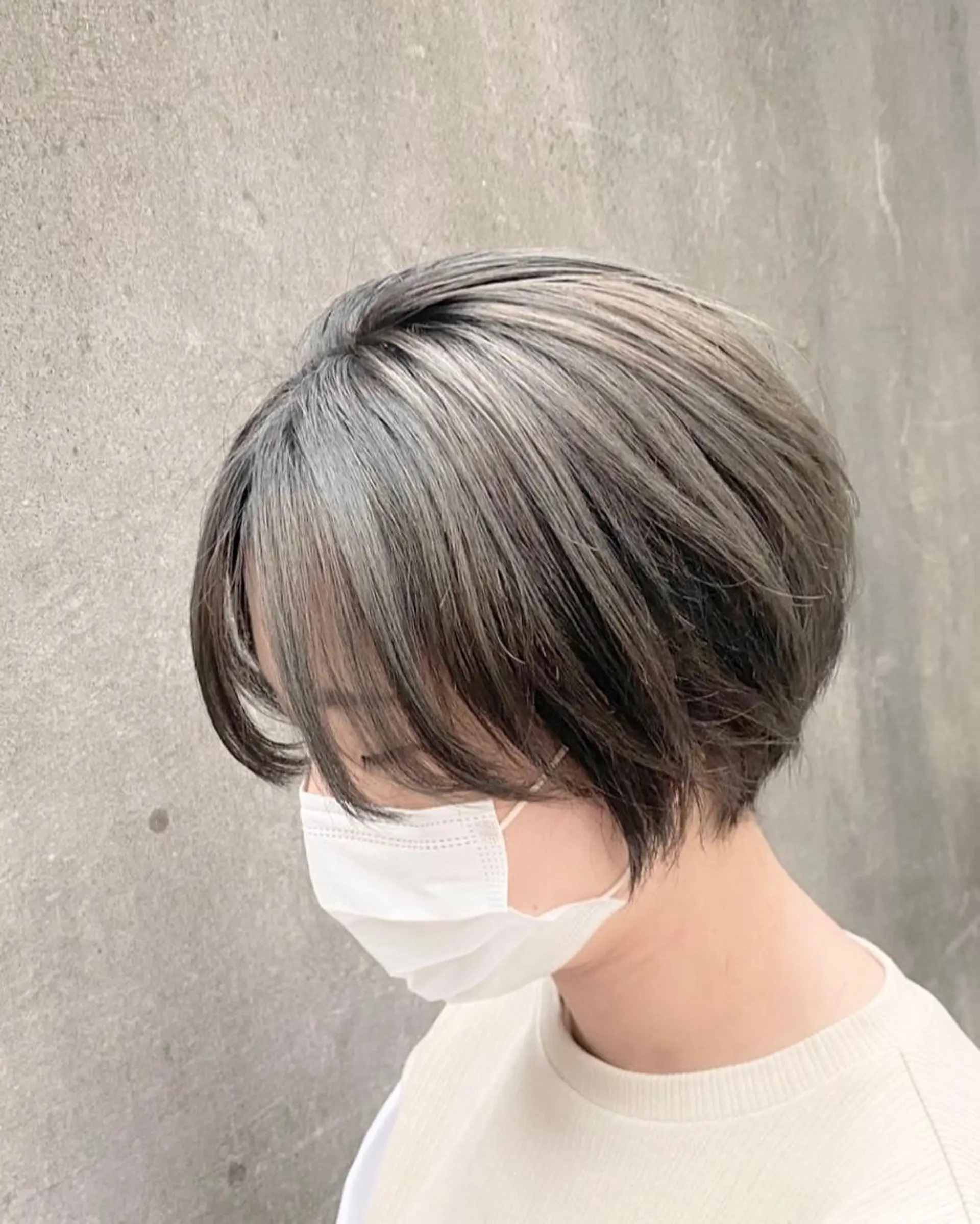 ショート ショートレイヤー レイヤーカット ショートヘア ヘアカラー トリートメント motel所属・雰囲気引き出す ✨大人レディのヘアスタイル