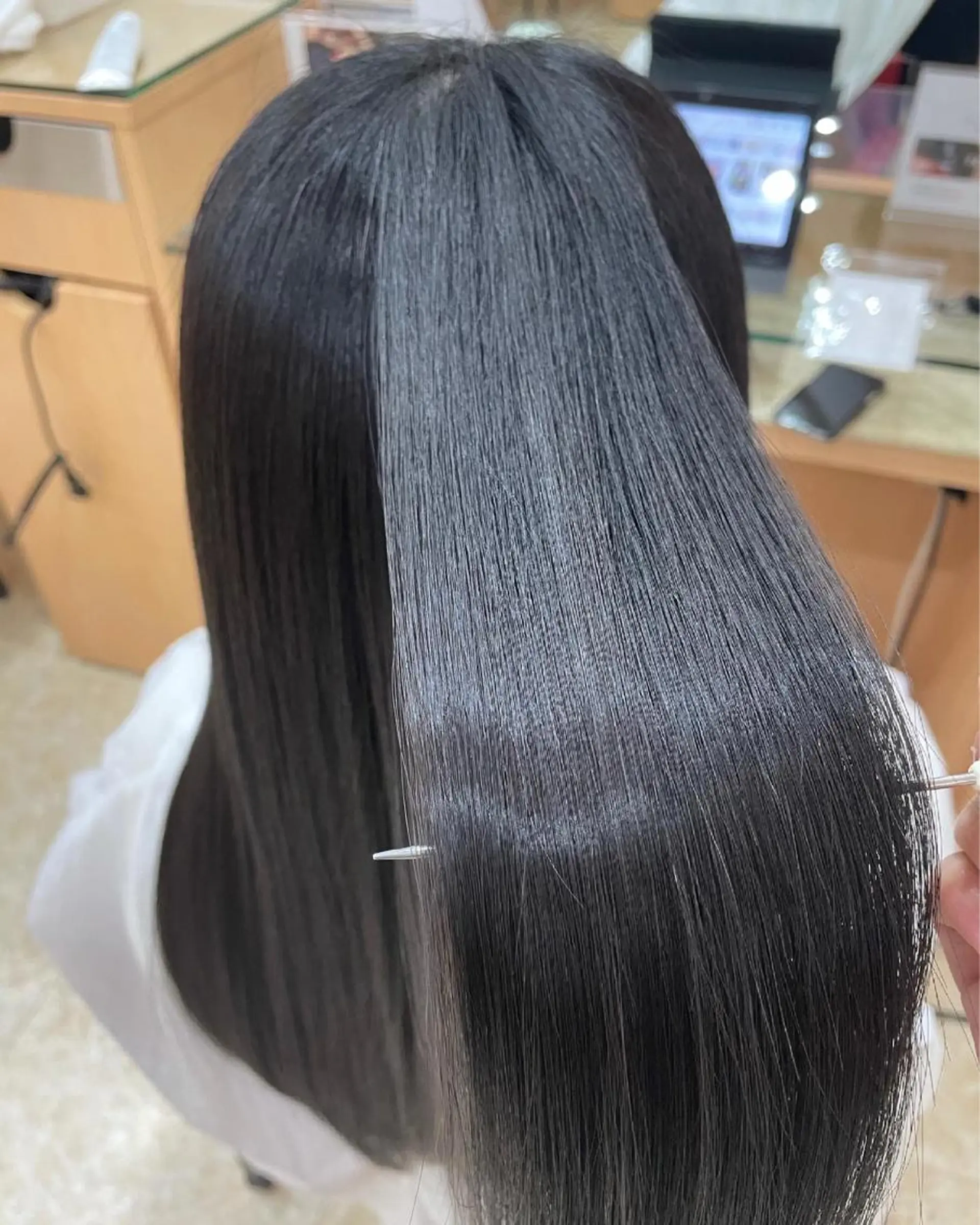 ロング トリートメント 韓国風/亀之園 涼のヘアスタイル