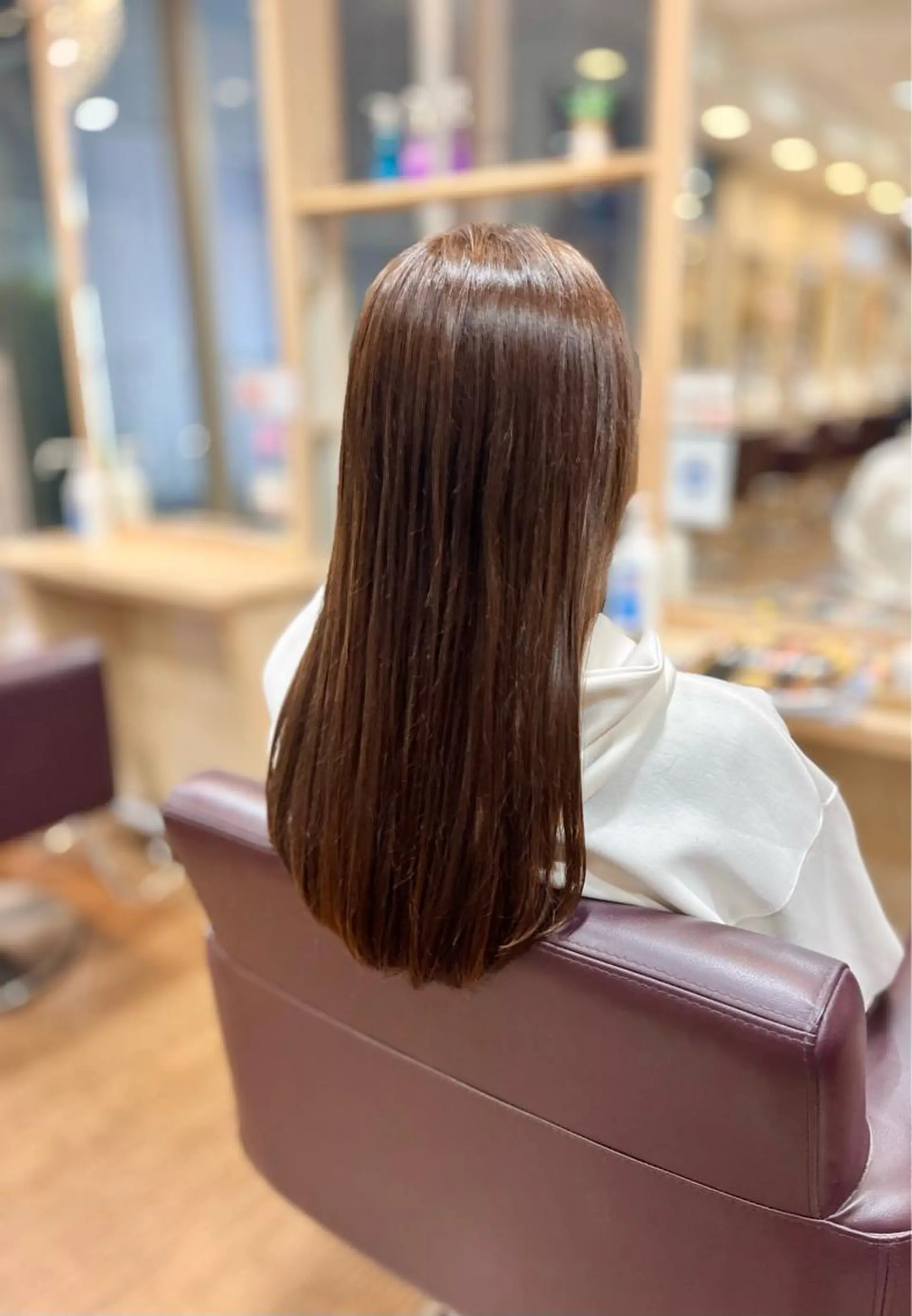 ロング カラー オオソネ マリアのヘアスタイル