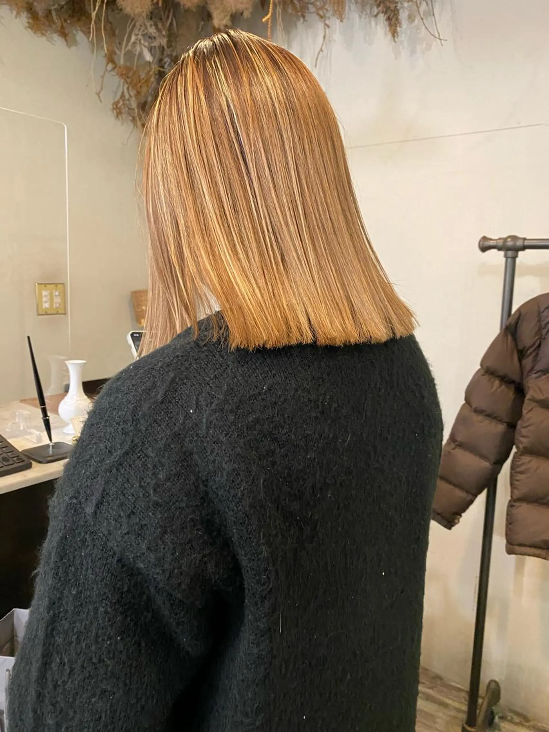 ミディアム ボブ カット なぎ🌿.∘[ボブ, ニュアンスカラー]のヘアスタイル