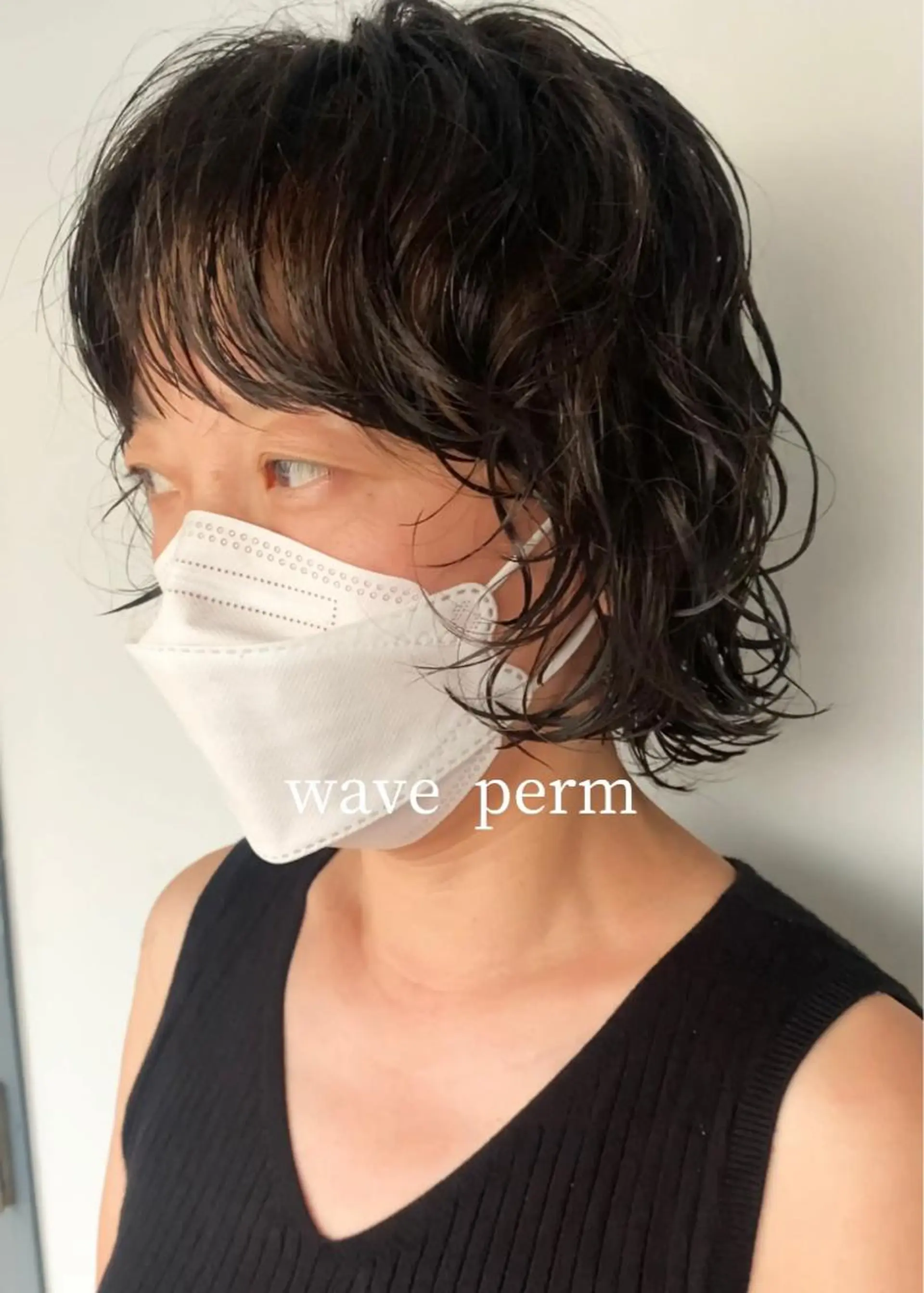 ショート カット パーマ 古沢 新のヘアスタイル