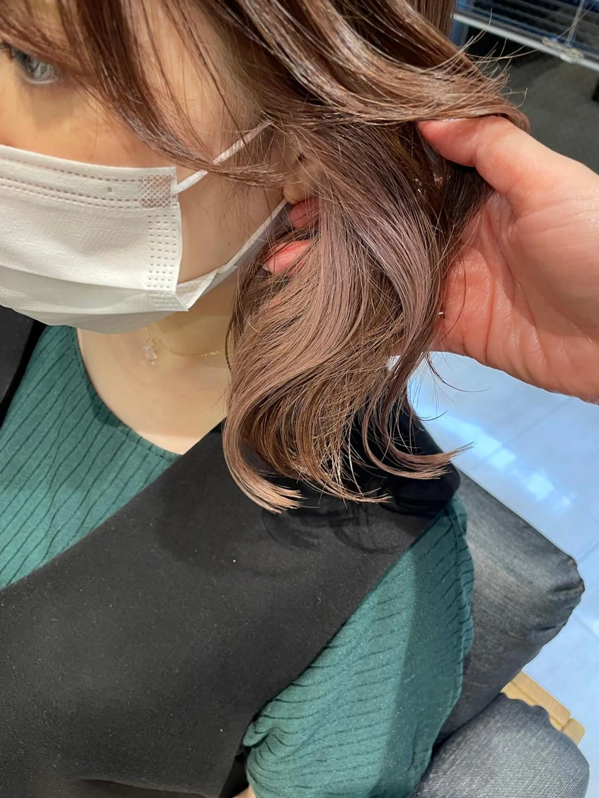 ミディアム コトネ🫧 韓国風レイヤーカットのヘアスタイル