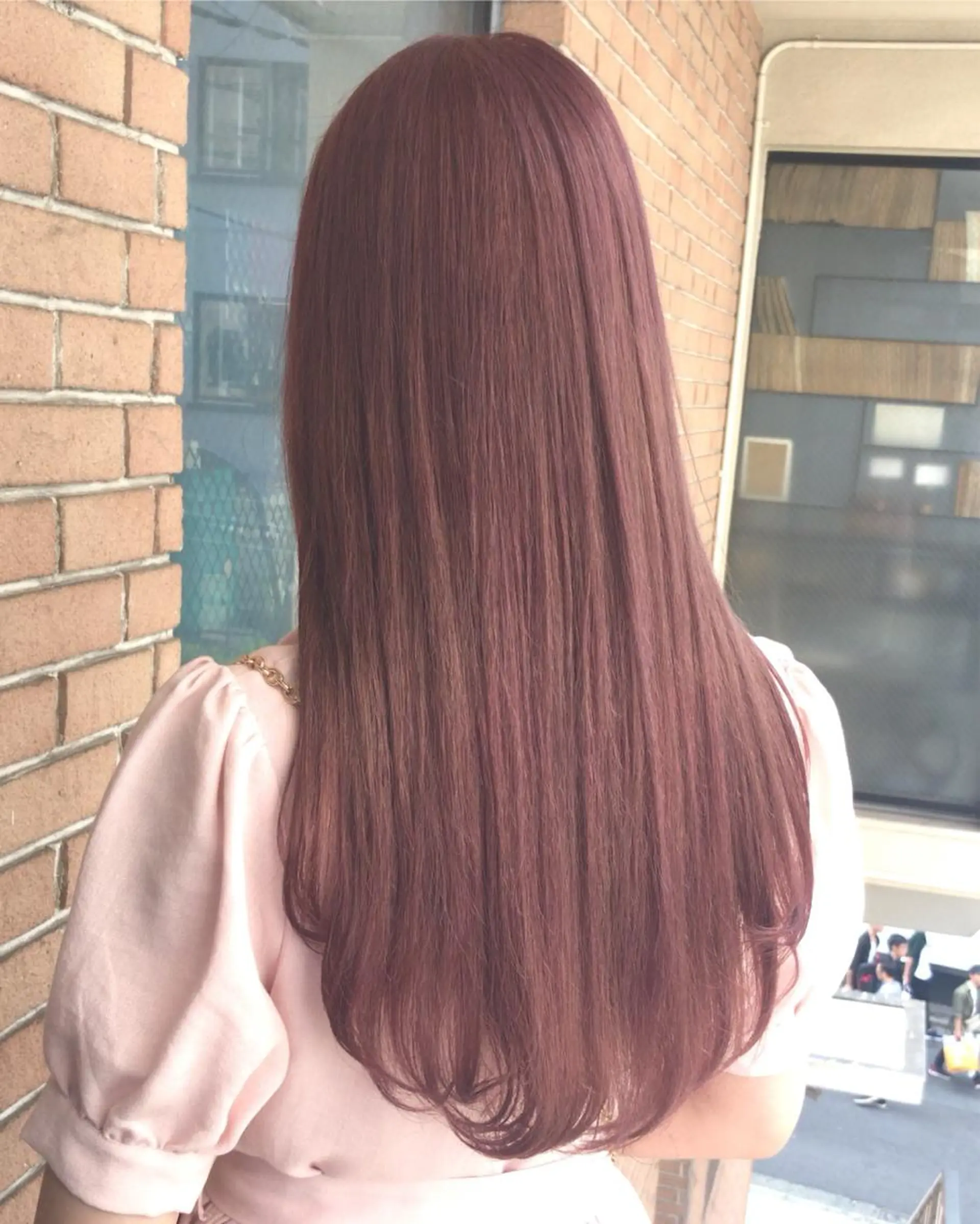 ロング ヘアカラー トリートメント レイヤーカット/ ブリーチカラー/雅人のヘアスタイル