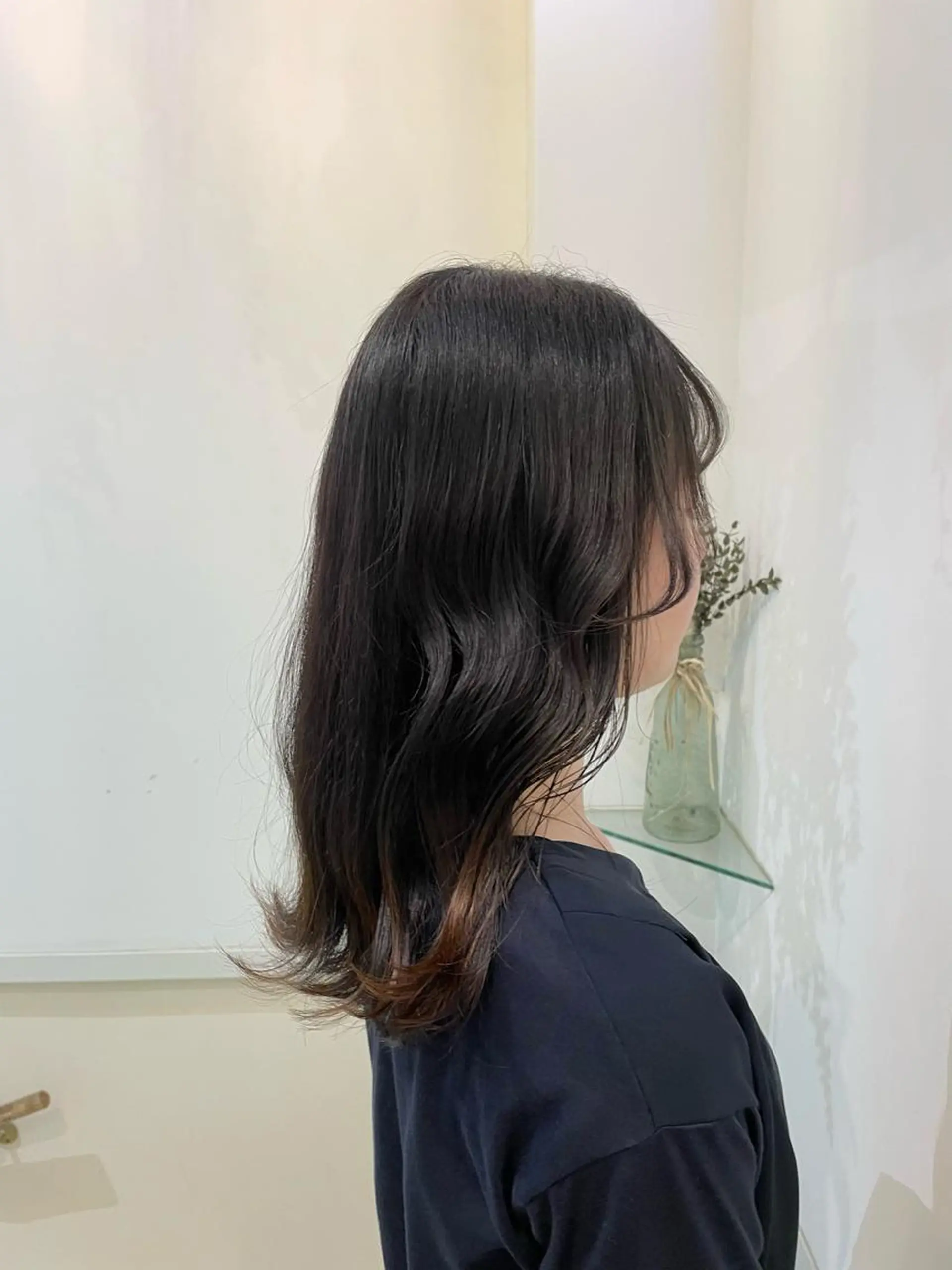 ロング 髪質改善カラー🤍 エクステ✨君島由実子のヘアスタイル