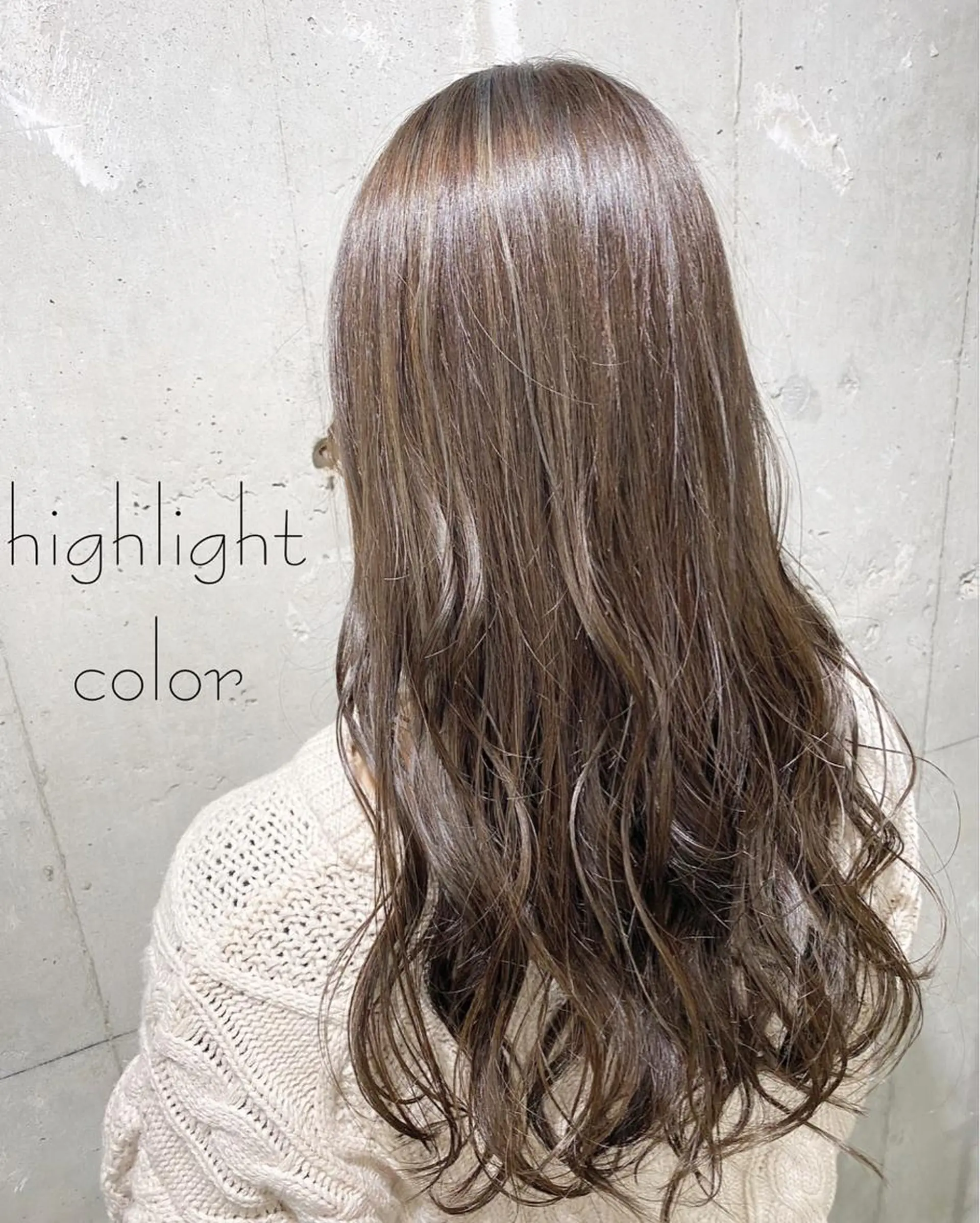 ロング カラー YU-KA ✂︎ROSSOのヘアスタイル