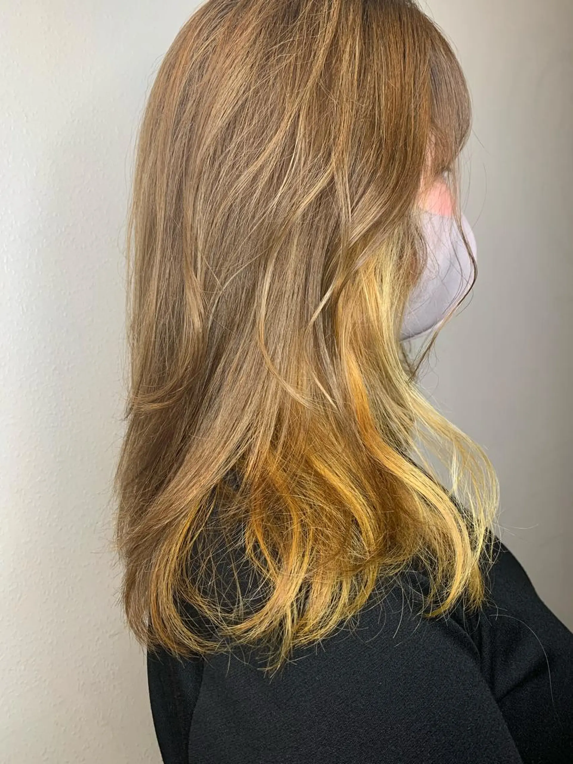 ロング カラー ヘアカラー トリートメント ヘアセット DiMPlE  ディンプル所属・🌸スタイリスト 山浦美恵のヘアスタイル