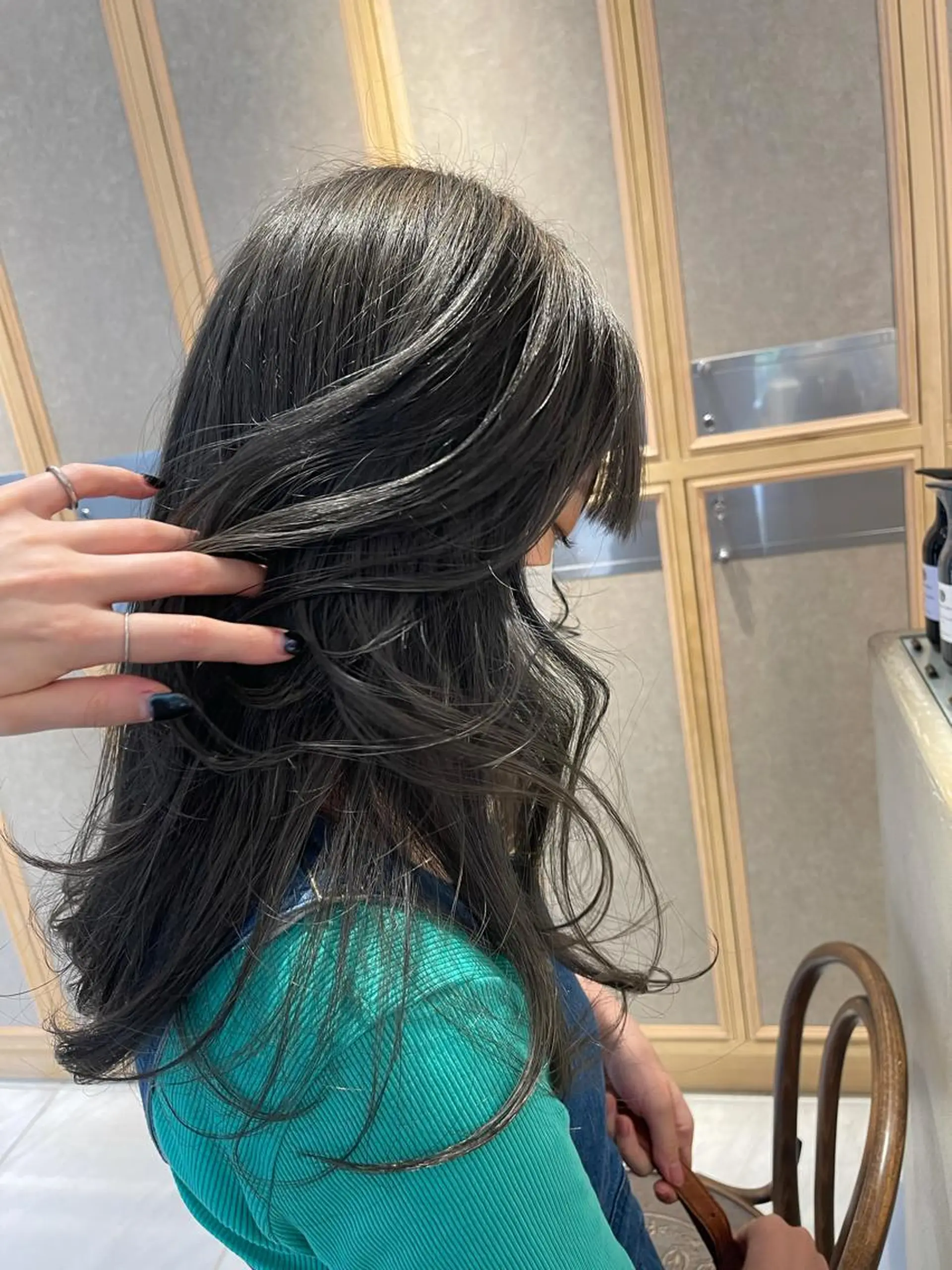 ロング カラー ラベンダー/レイヤー スタイル🤎mamiのヘアスタイル