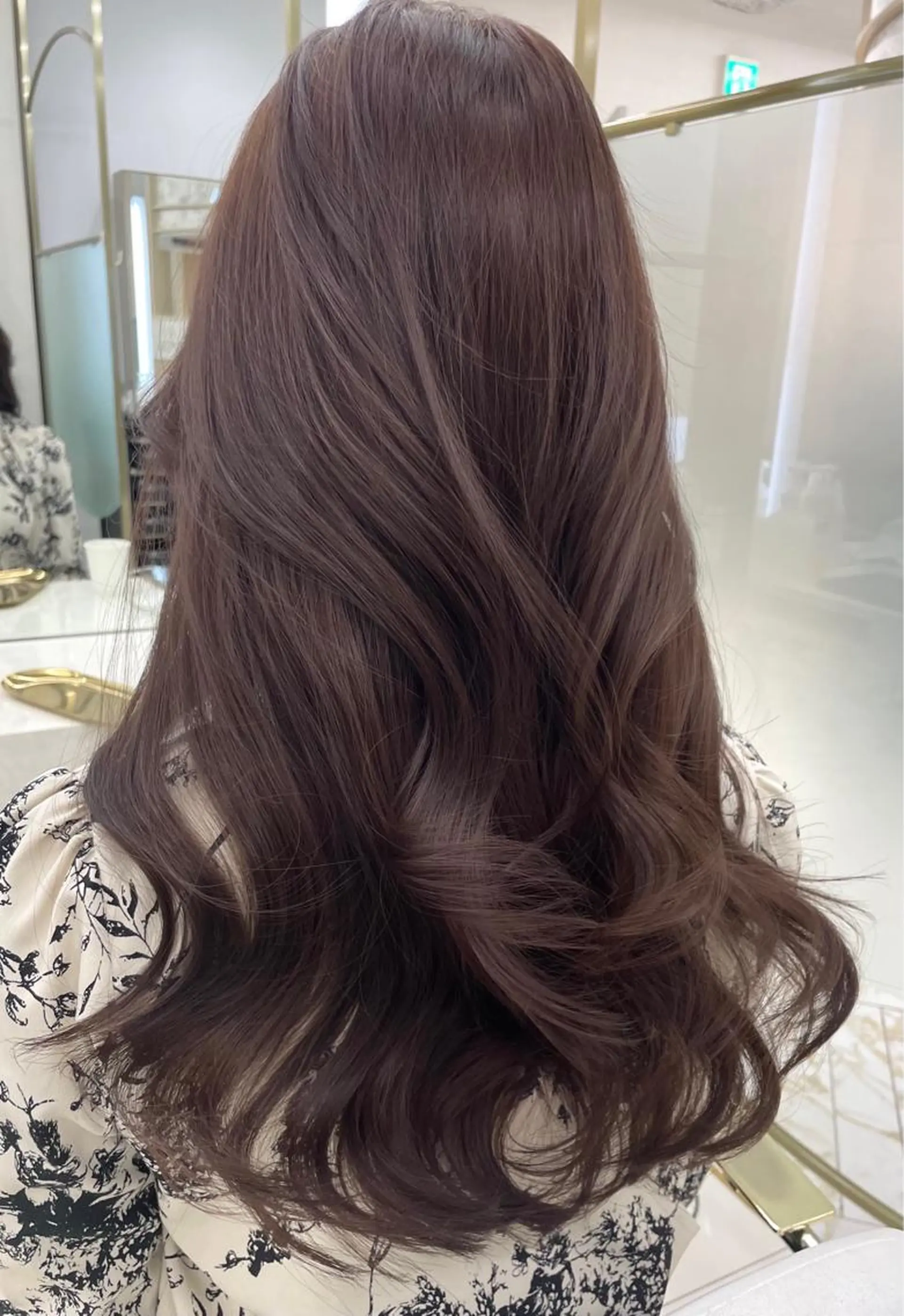 ロング カラー COA GINZA 空也/前髪/顔まわりのヘアスタイル