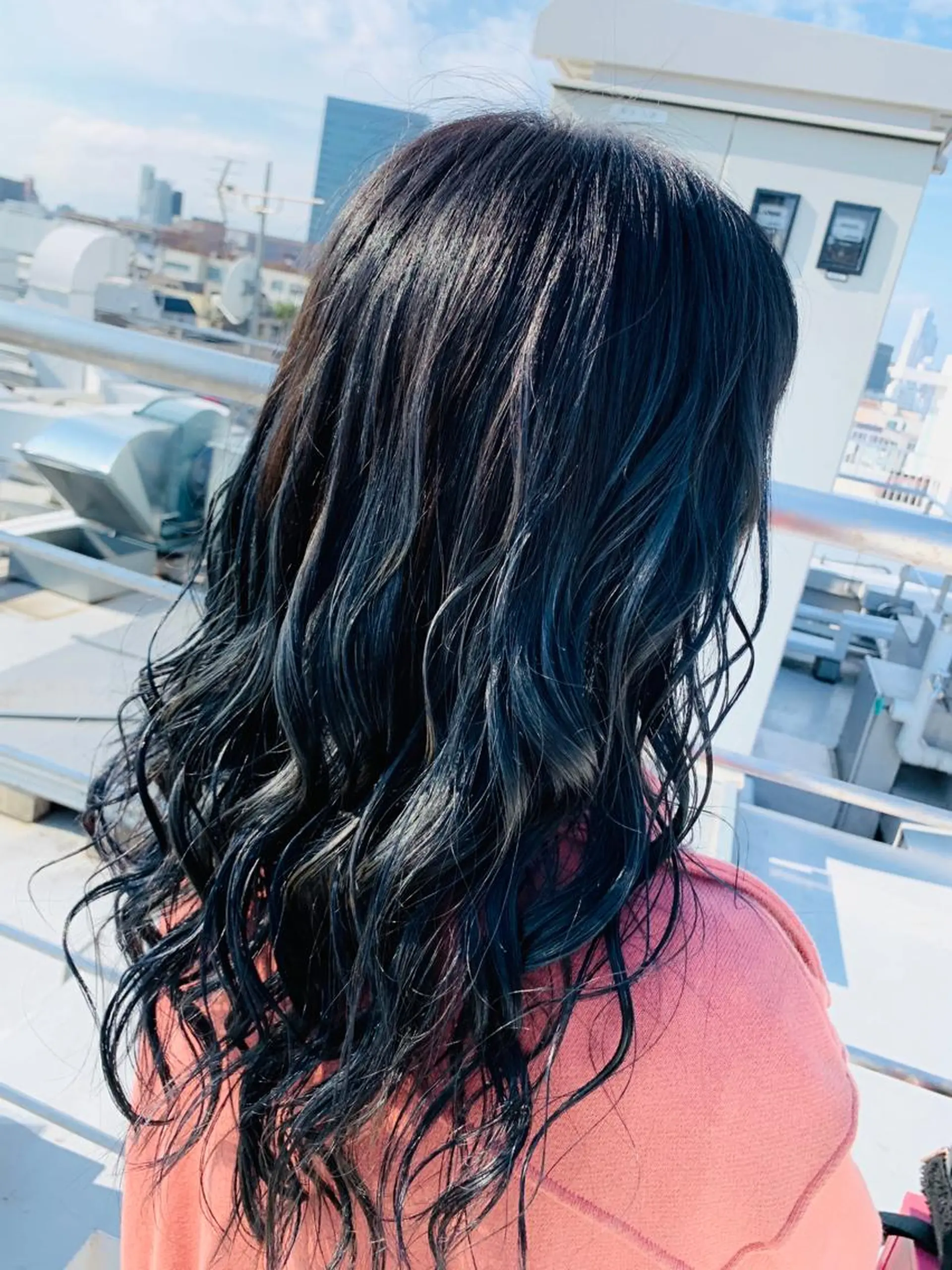 ロング カラー ヘアカラー トリートメント ヘアセット モテ髪提案します💕 髪質改善宗一郎のヘアスタイル