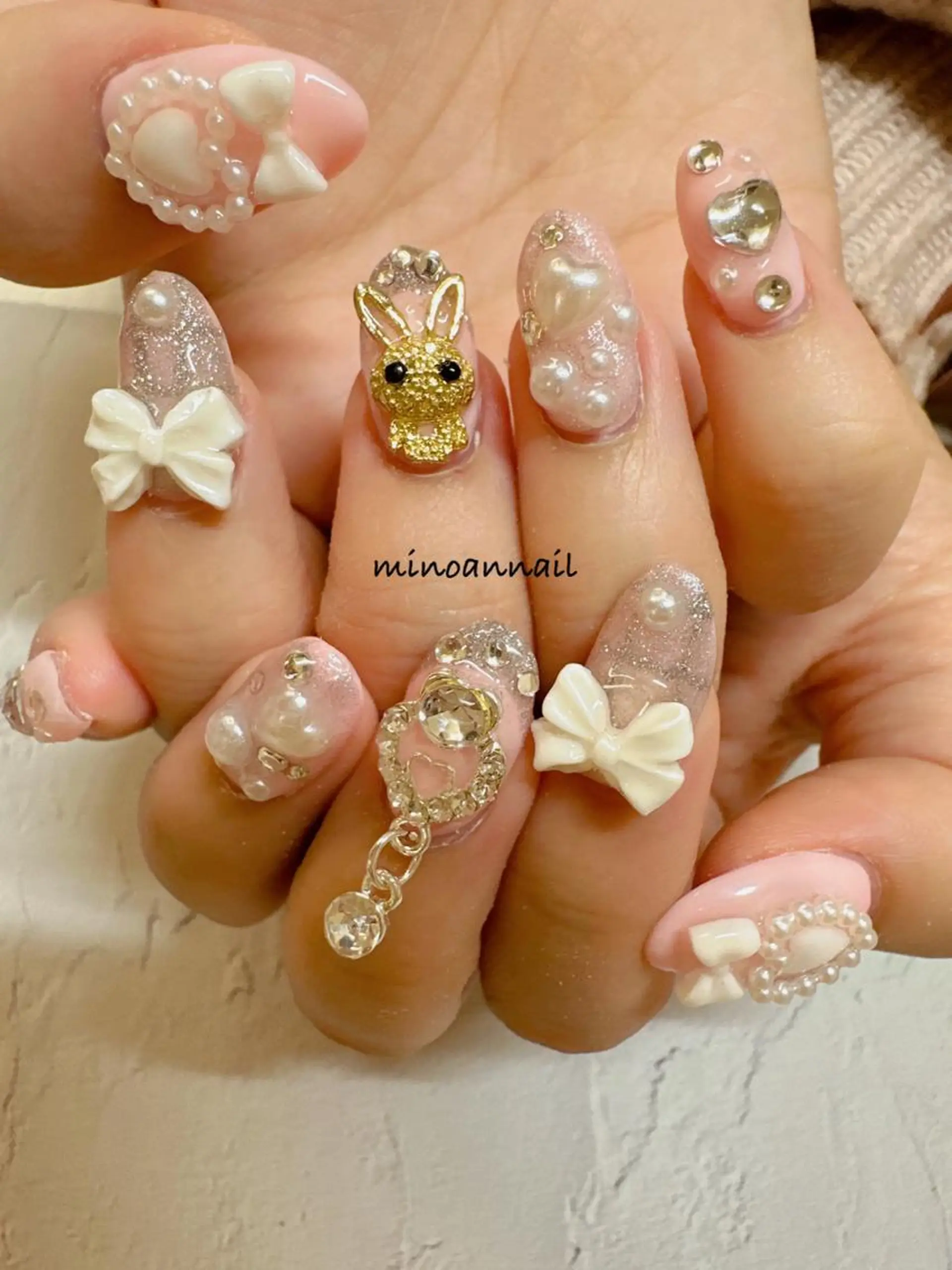 ネイル 美ノ庵ネイルサロン メトロポリタン前店のネイルデザイン