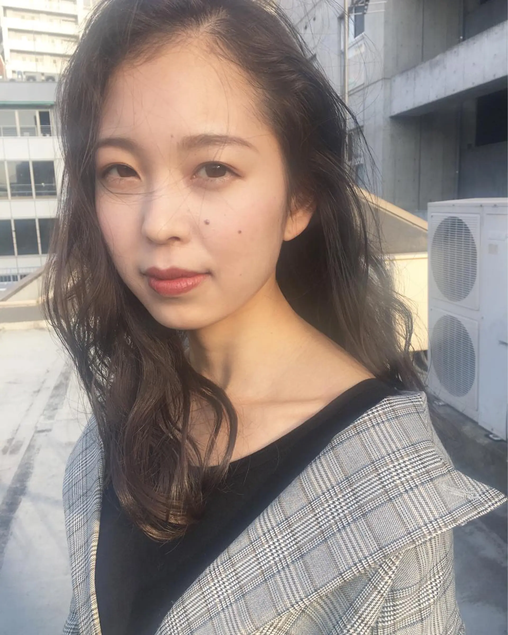 ロング カラー nakahara madokaのヘアスタイル