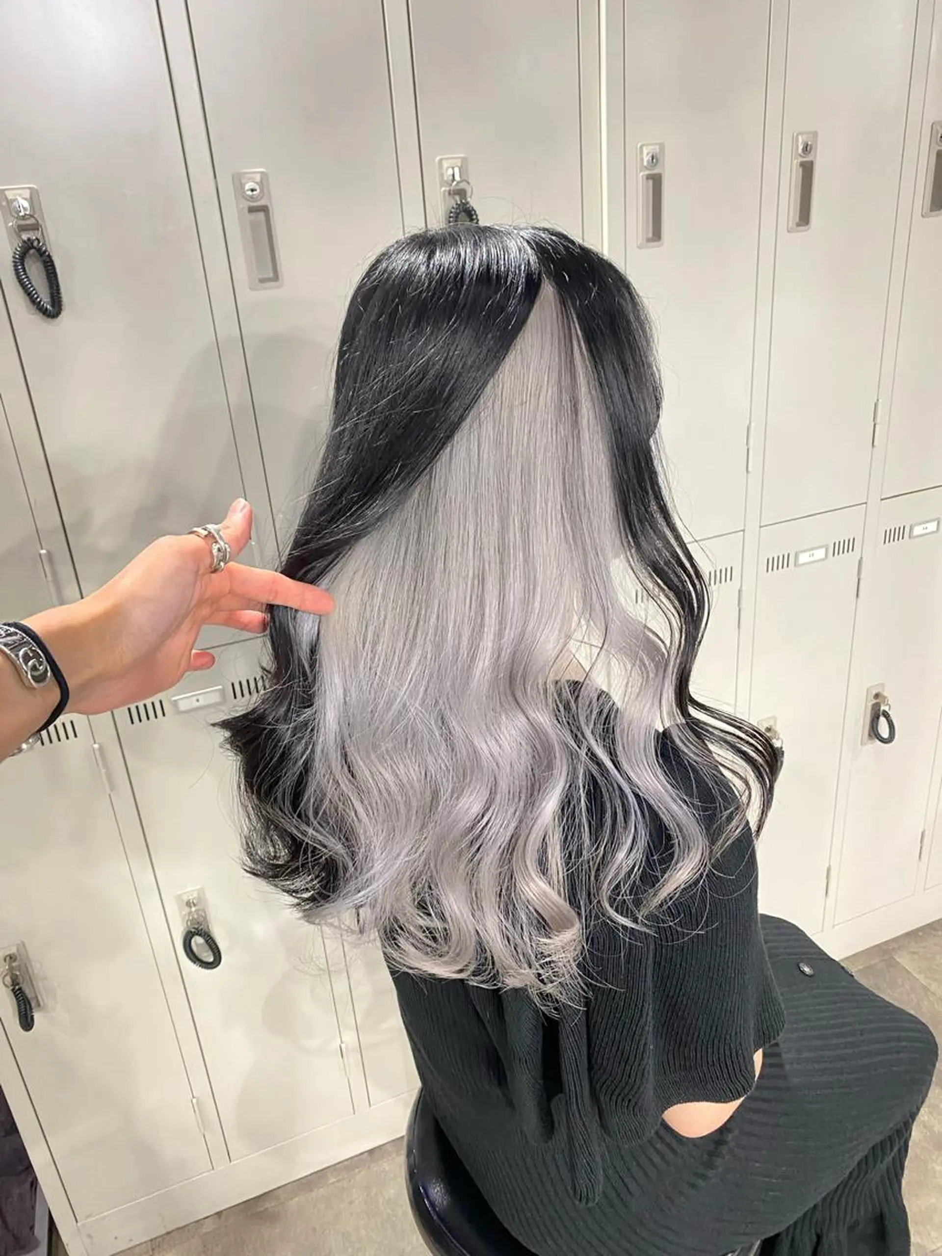 ロング カラー EGO所属・エフェクトブリーチ 🌟前澤啓太朗のヘアスタイル