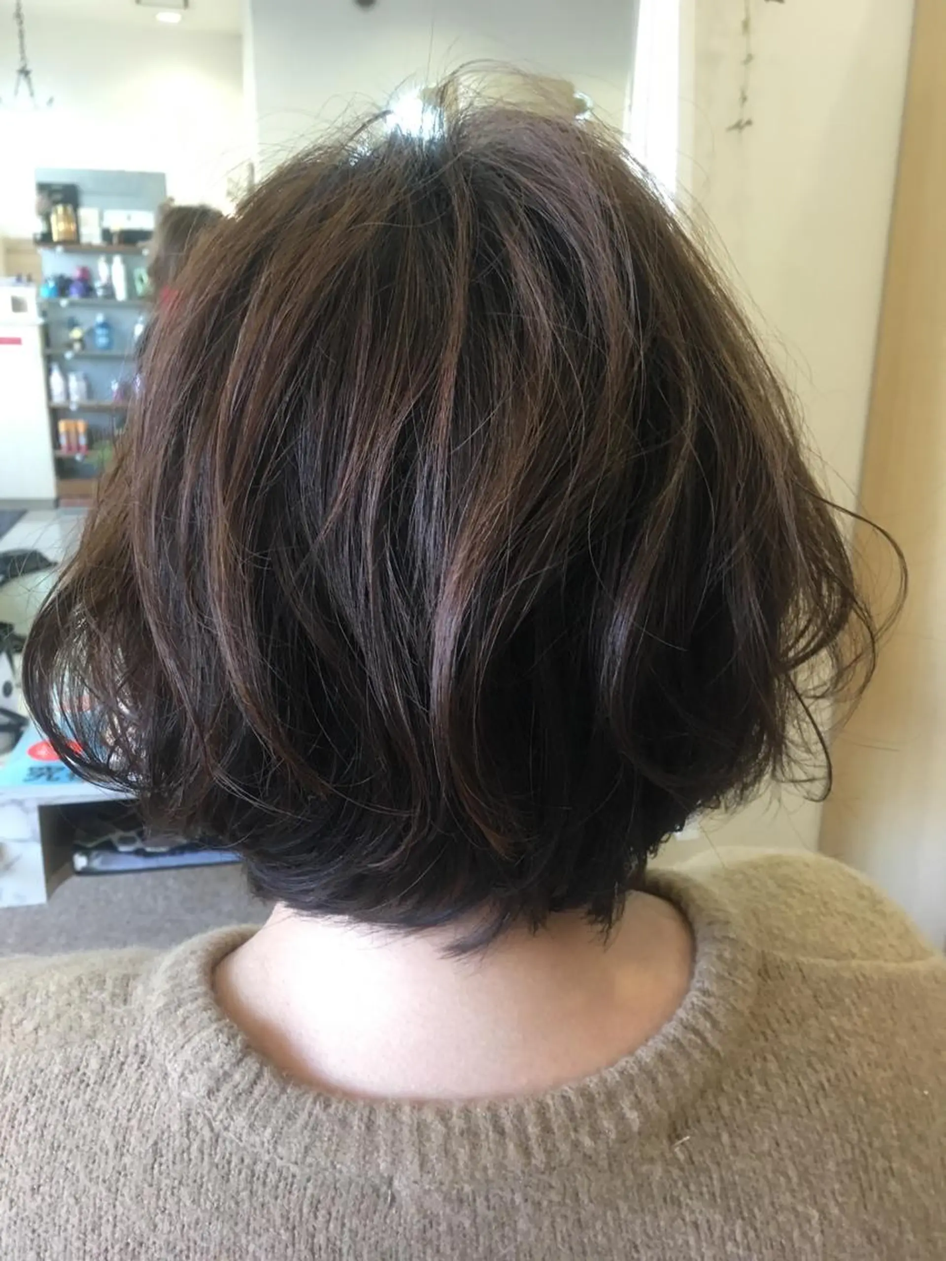 ショート パーマ 牛島 久美子のマツエク・マツパデザイン