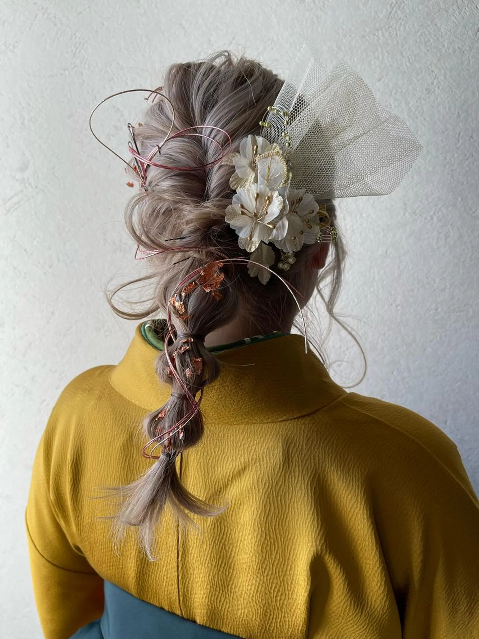 ミディアム ヘアアレンジ charm《銀座》 ヘアセット/縮毛矯正のヘアスタイル