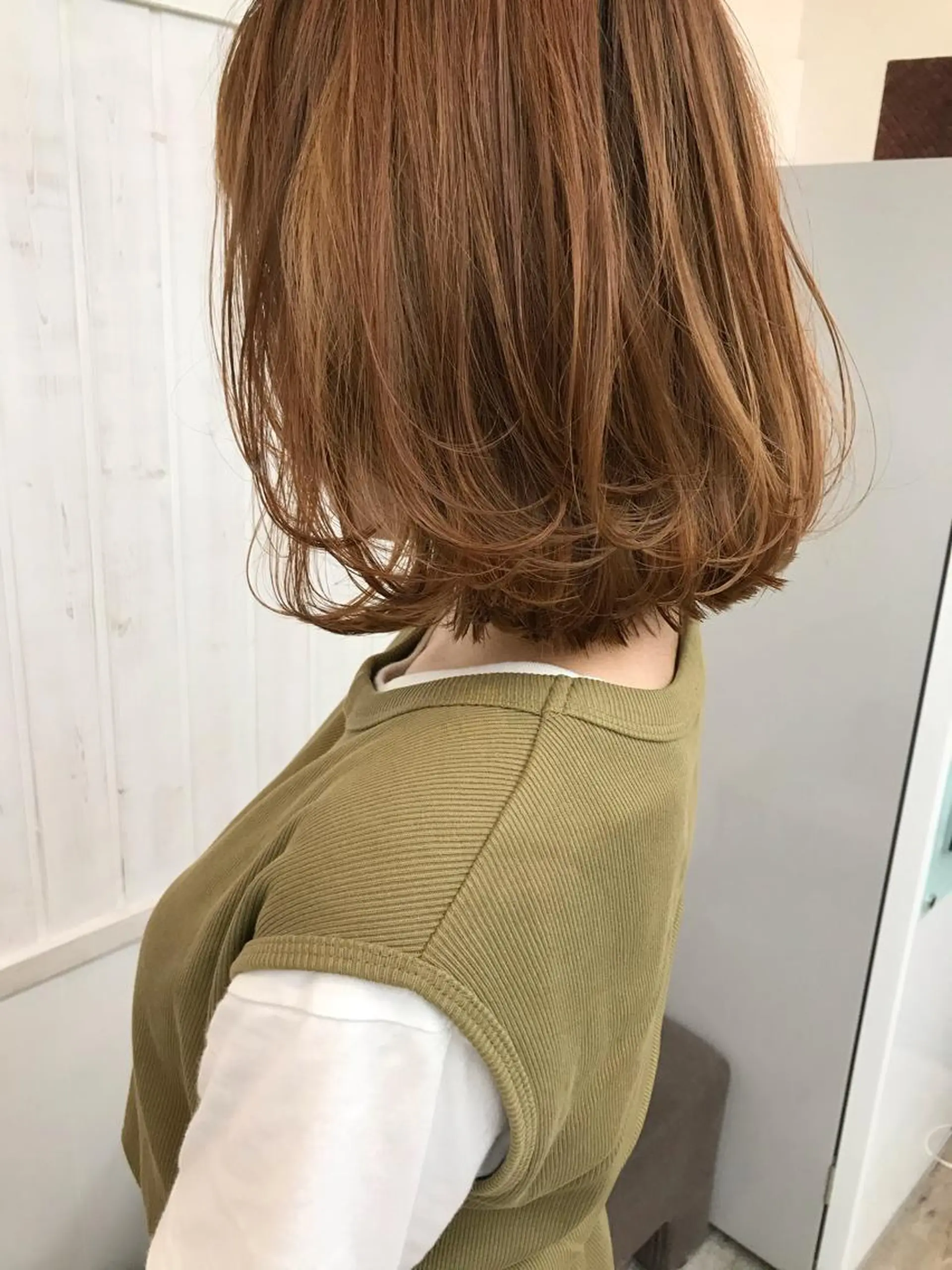 セミロング カラー 髪質改善/髪質改善 ストレート特化　稲吉のヘアスタイル