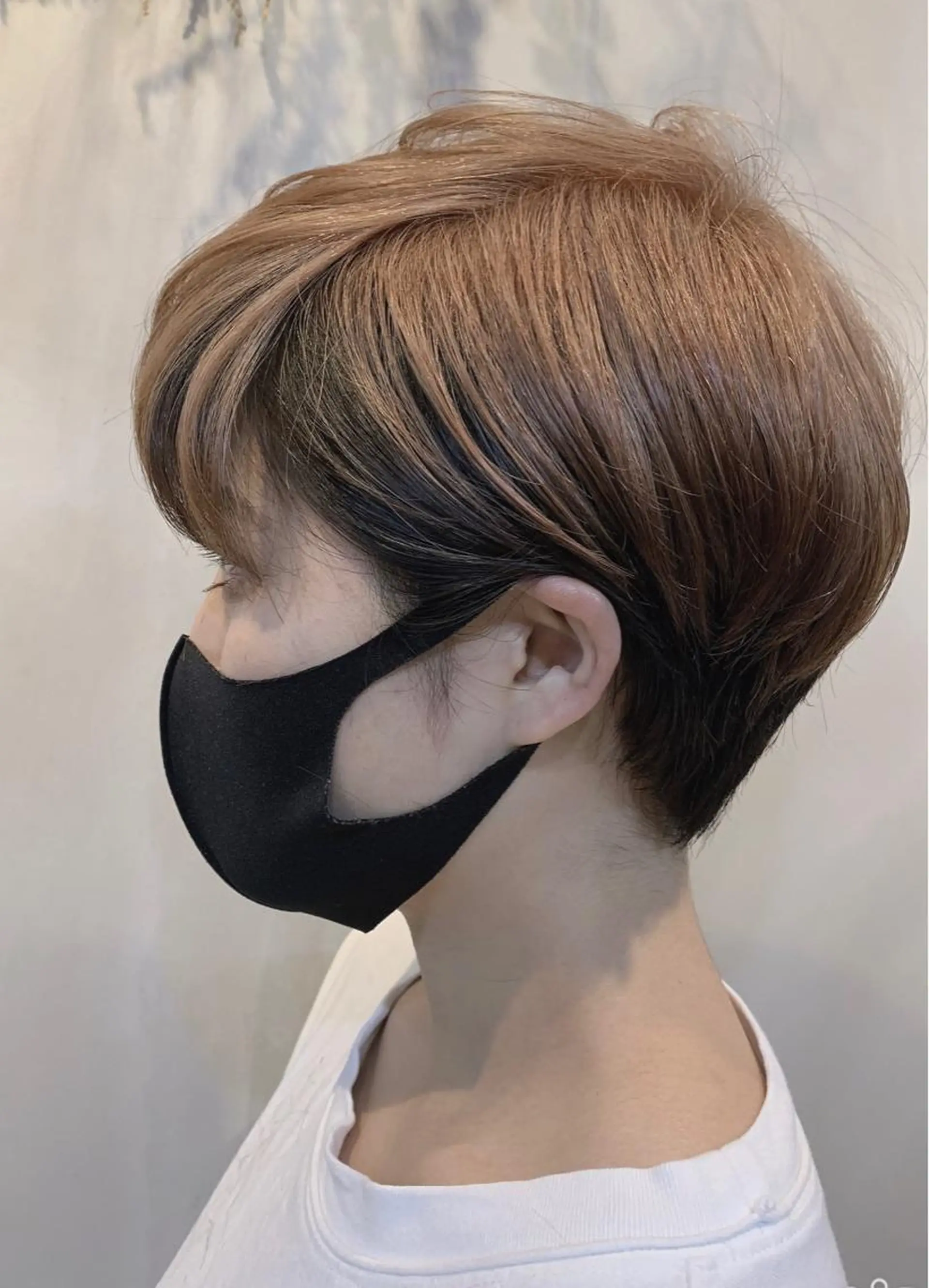 ショート カット ヘアカラー トリートメント 山本 みきのヘアスタイル