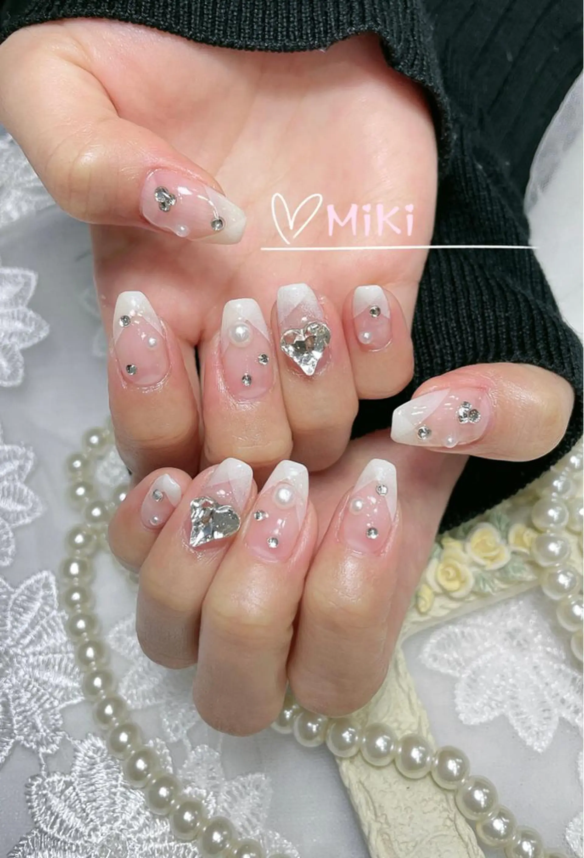 ネイル ハンドネイル ハンドケア 🦋 MiKi 🦋 ネイルサロンのネイルデザイン