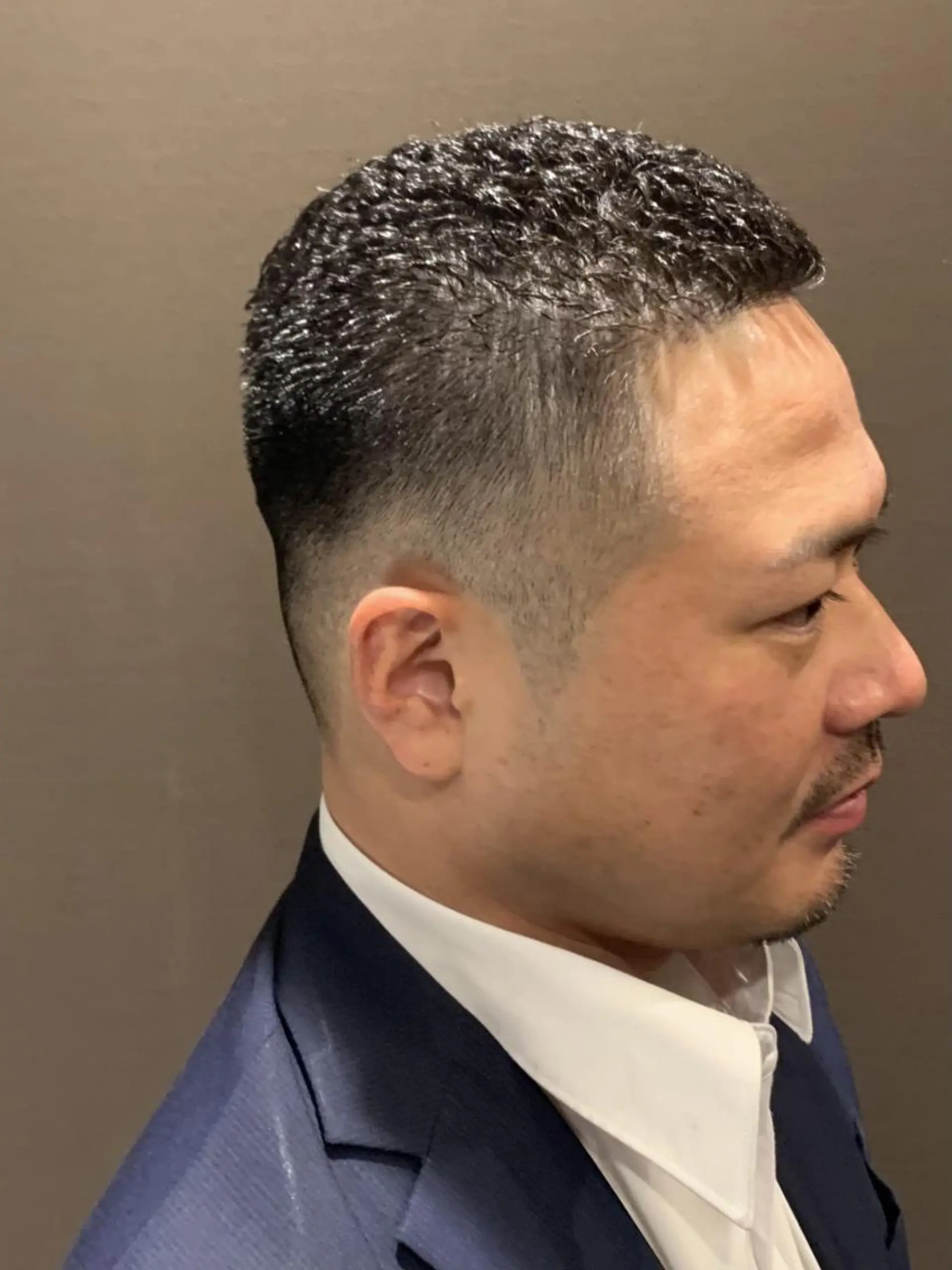 パーマ メンズ 茂木 太郎のヘアスタイル