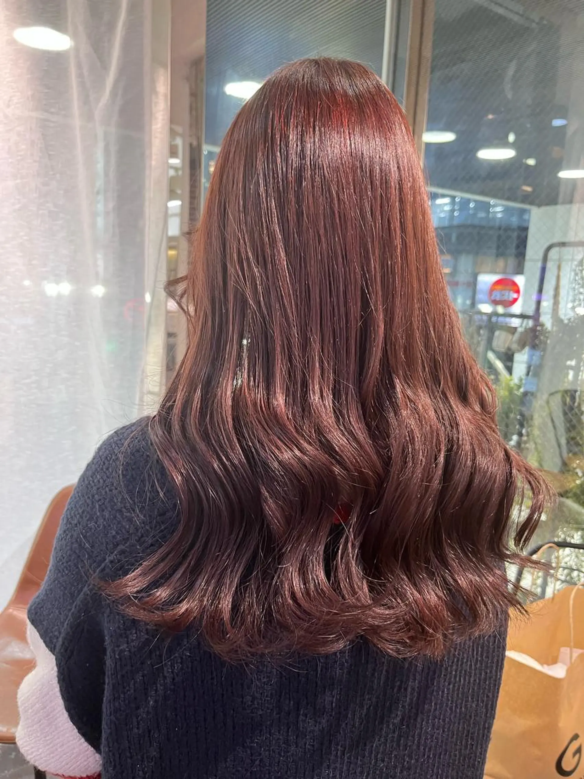 ロング カラー 💖デザインカラー/ タダ ハナカ💖のヘアスタイル