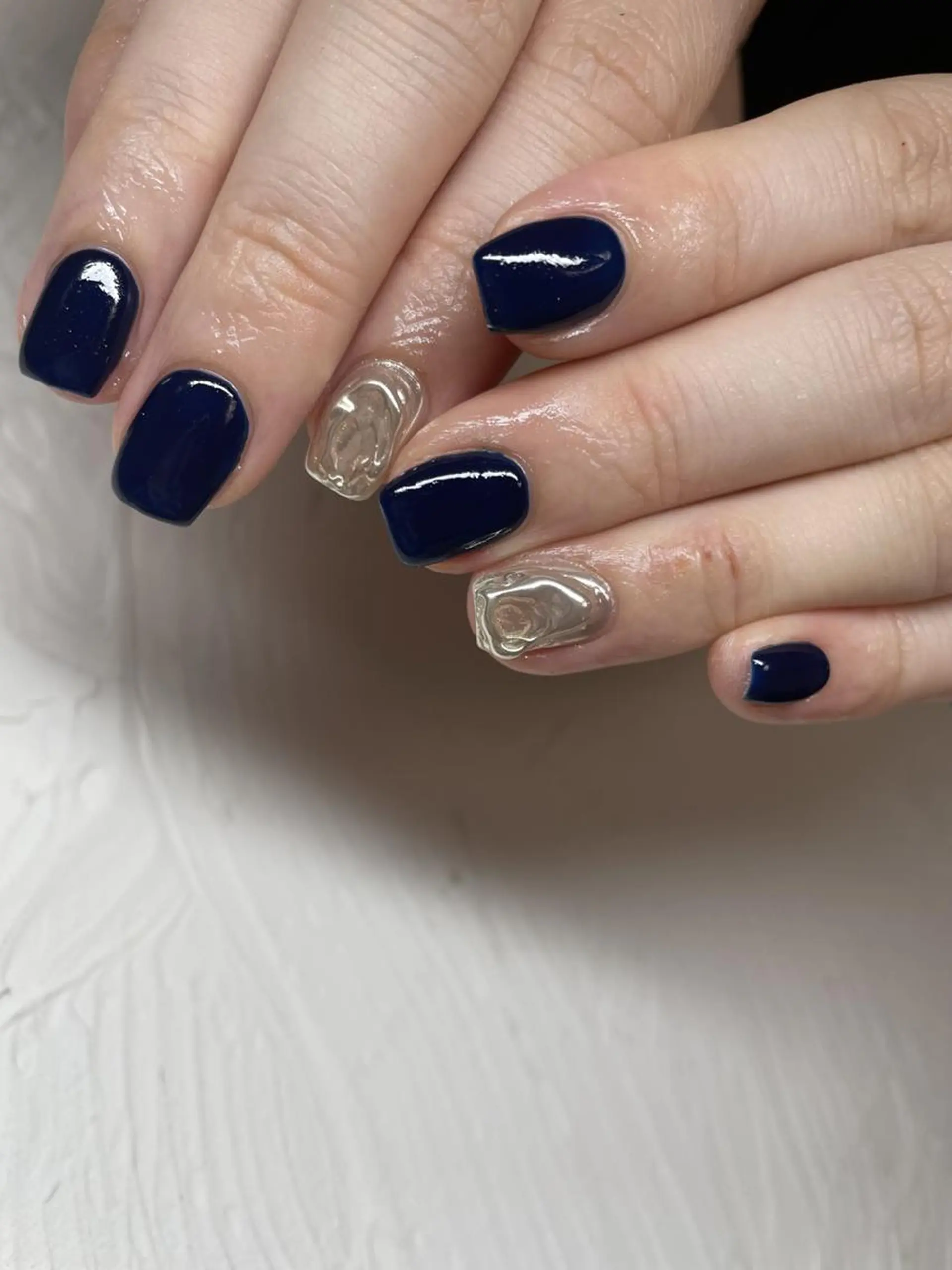 ネイル ニュアンスネイル シンプルネイル ハンドネイル nail salon Libertyのネイルデザイン