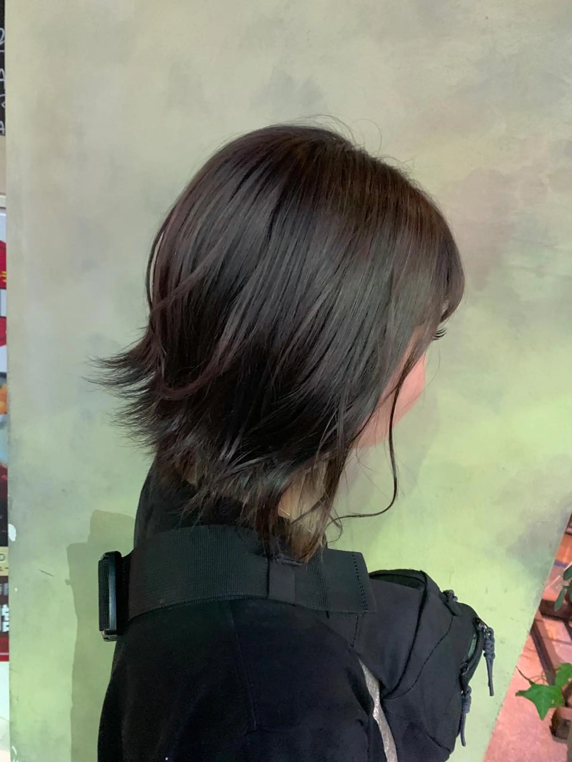 カラー アッシュ ラベンダーカラー メンズ指名no'1 佐藤　亘のヘアスタイル